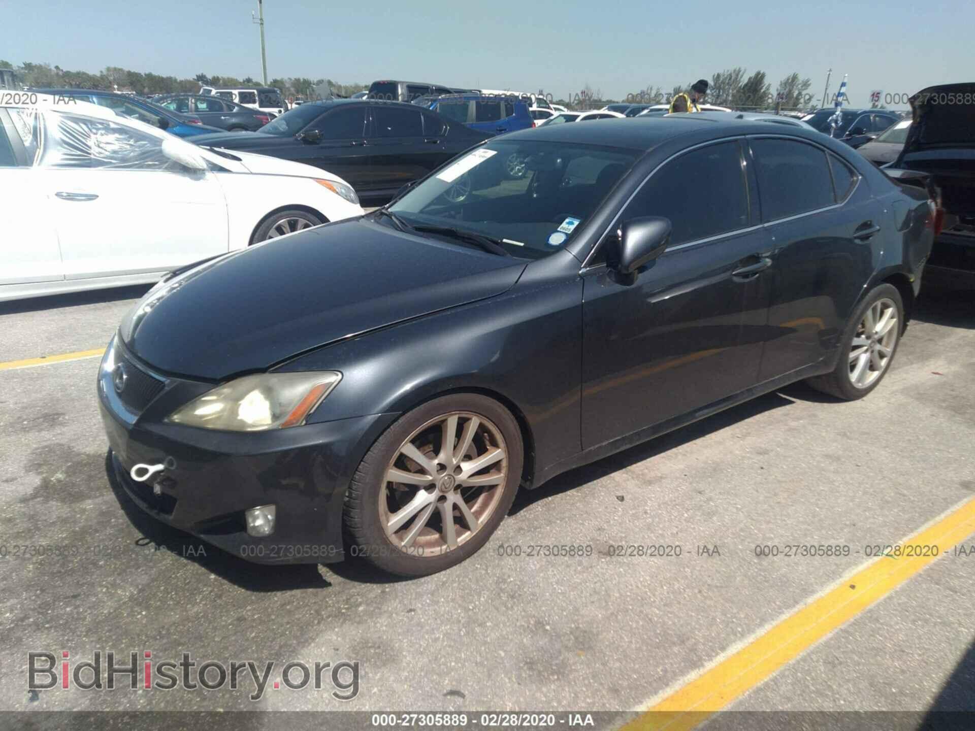 2007 LEXUS IS - VIN: JTHBK262575028055 - Фото 2