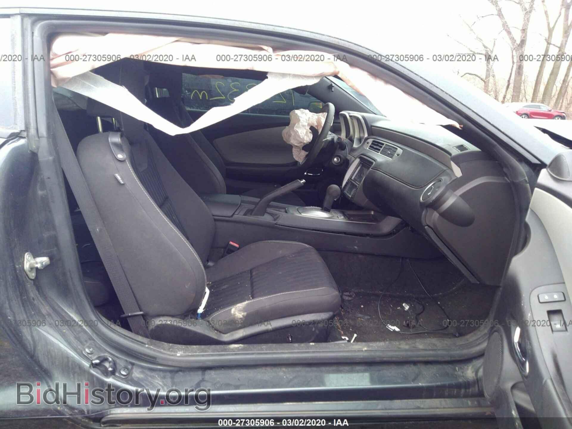 2013 CHEVROLET CAMARO - VIN: 2G1FA1E32D9239098 - Фото 5