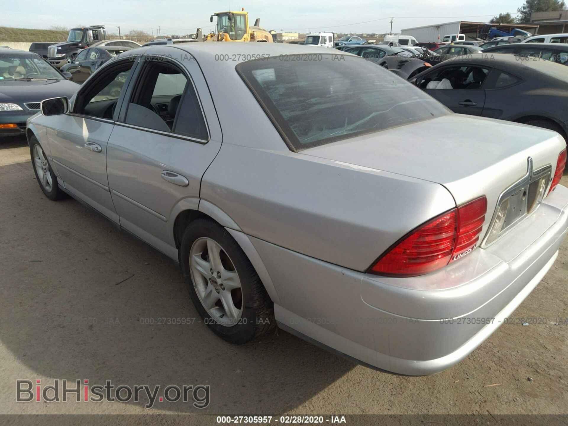 2000 LINCOLN LS - VIN: 1LNHM87A4YY885347 - Фото 3