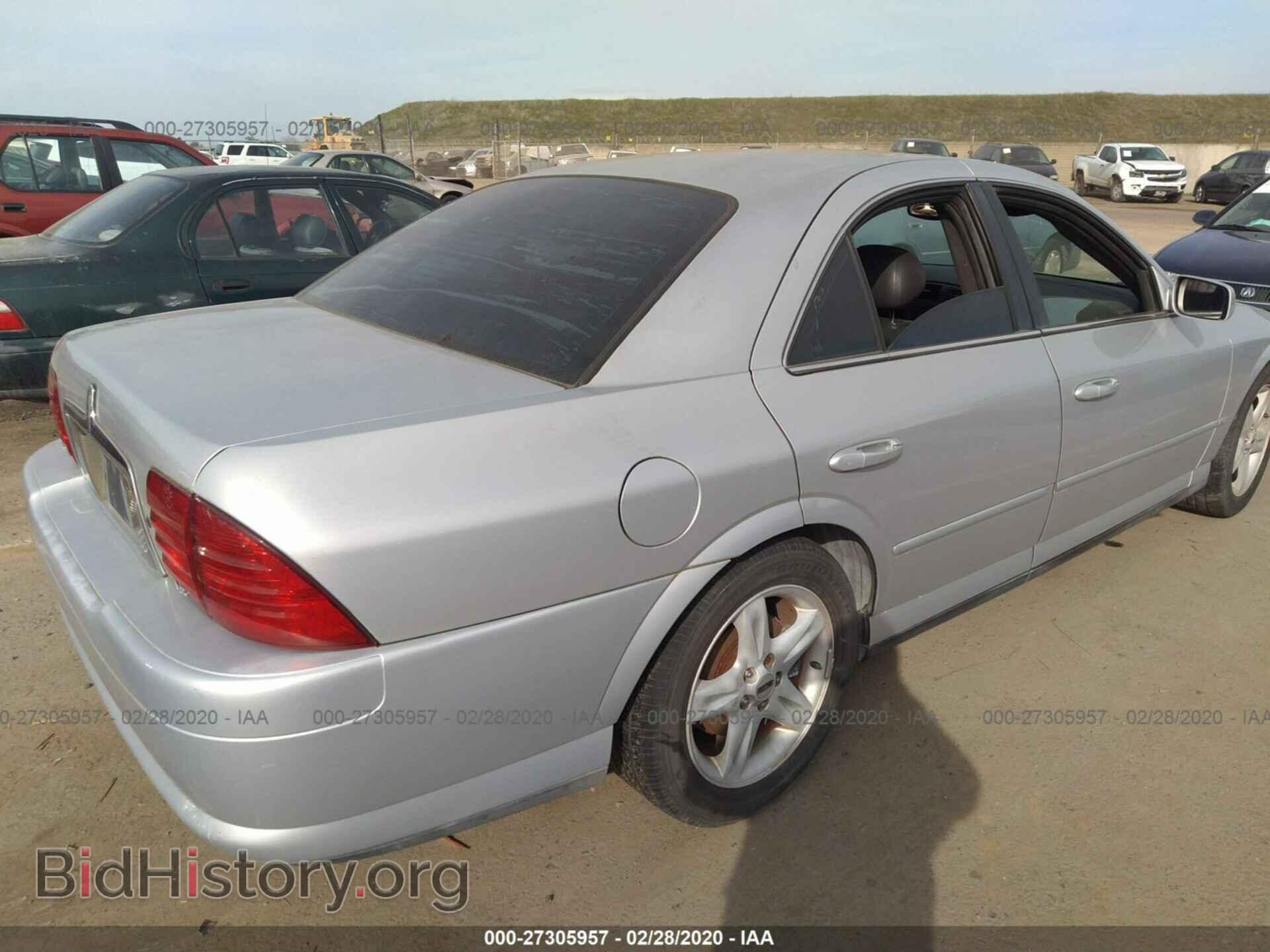 2000 LINCOLN LS - VIN: 1LNHM87A4YY885347 - Фото 4