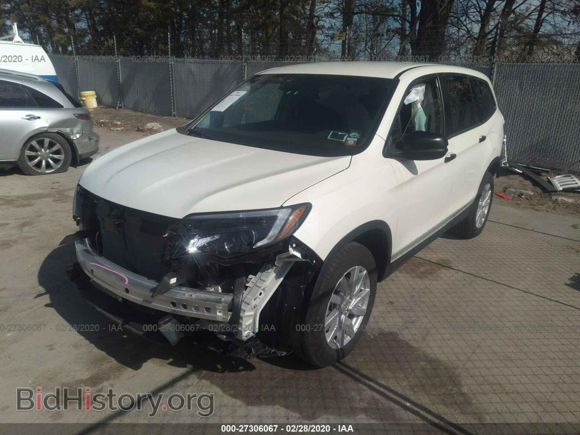 2019 HONDA PILOT - VIN: 5FNYF6H14KB053564 - Фото 2