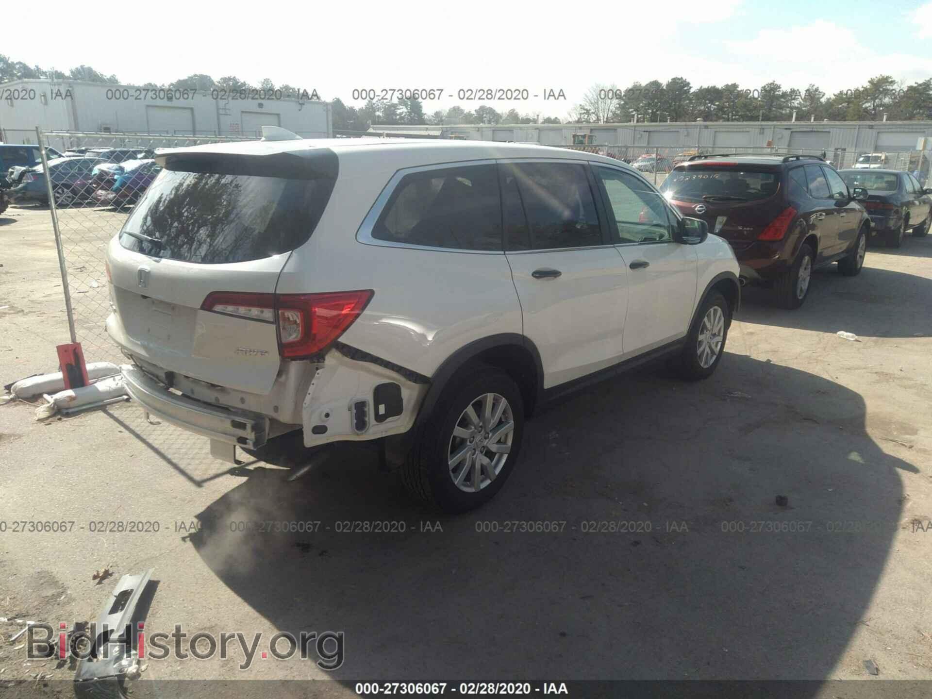 2019 HONDA PILOT - VIN: 5FNYF6H14KB053564 - Фото 4