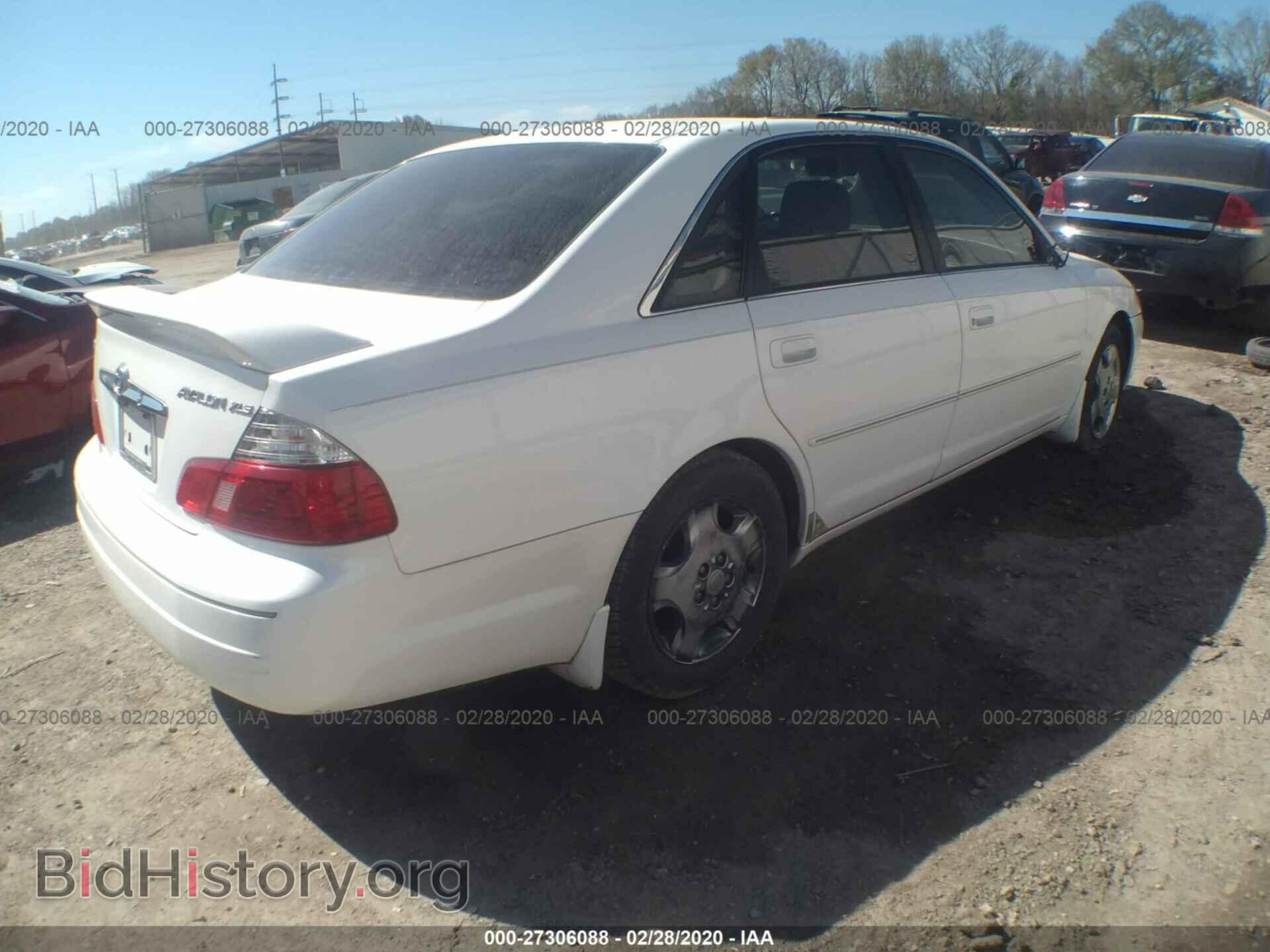 2003 TOYOTA AVALON - VIN: 4T1BF28B63U307366 - Фото 4