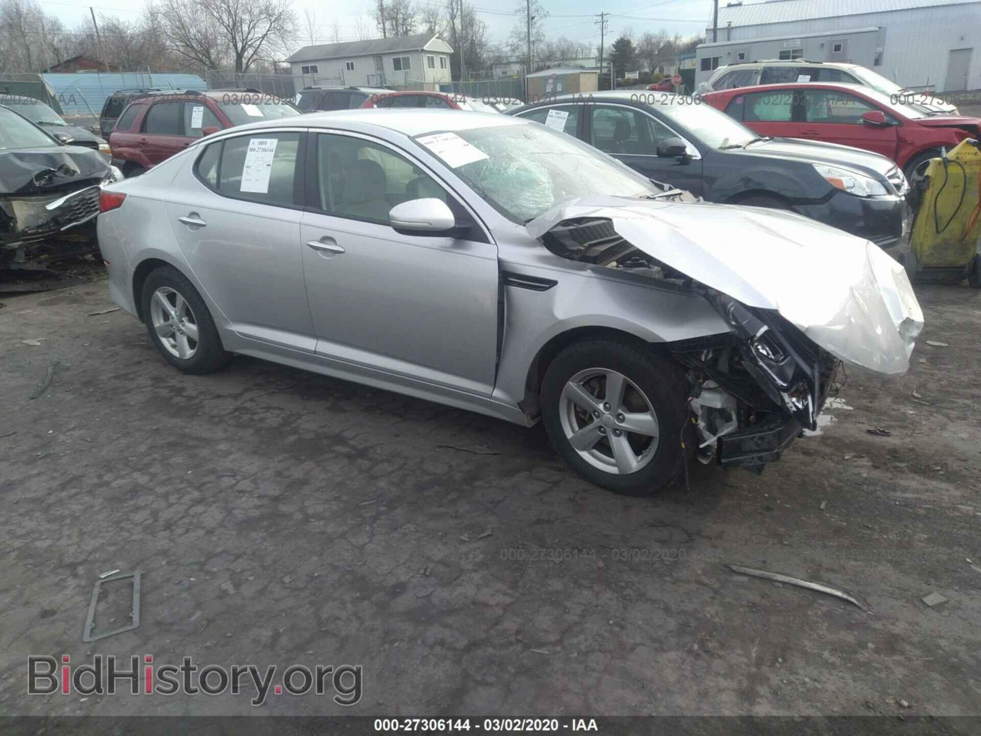 Фотография 5XXGM4A70EG266548 - KIA OPTIMA 2014