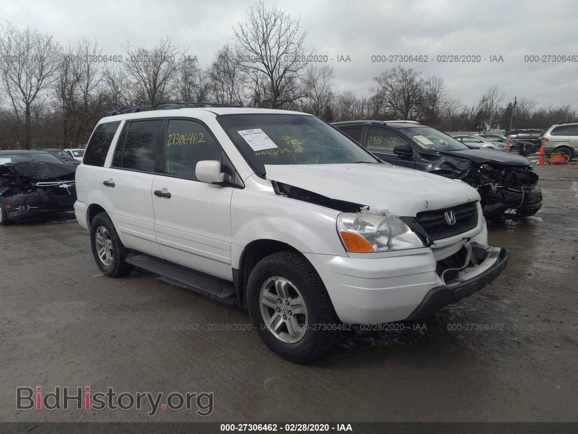 Фотография 2HKYF18445H517505 - HONDA PILOT 2005