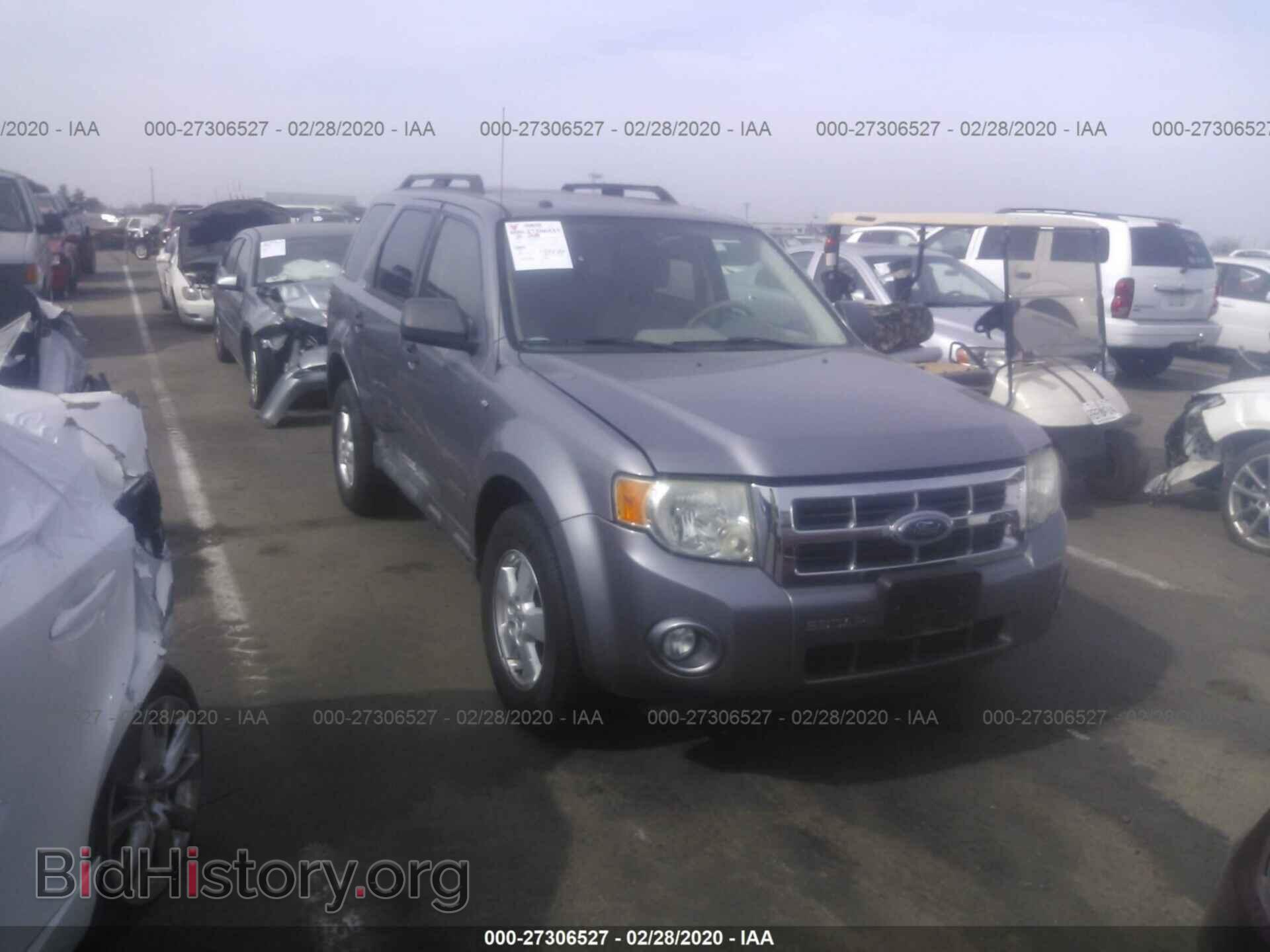 Фотография 1FMCU03168KD76459 - FORD ESCAPE 2008