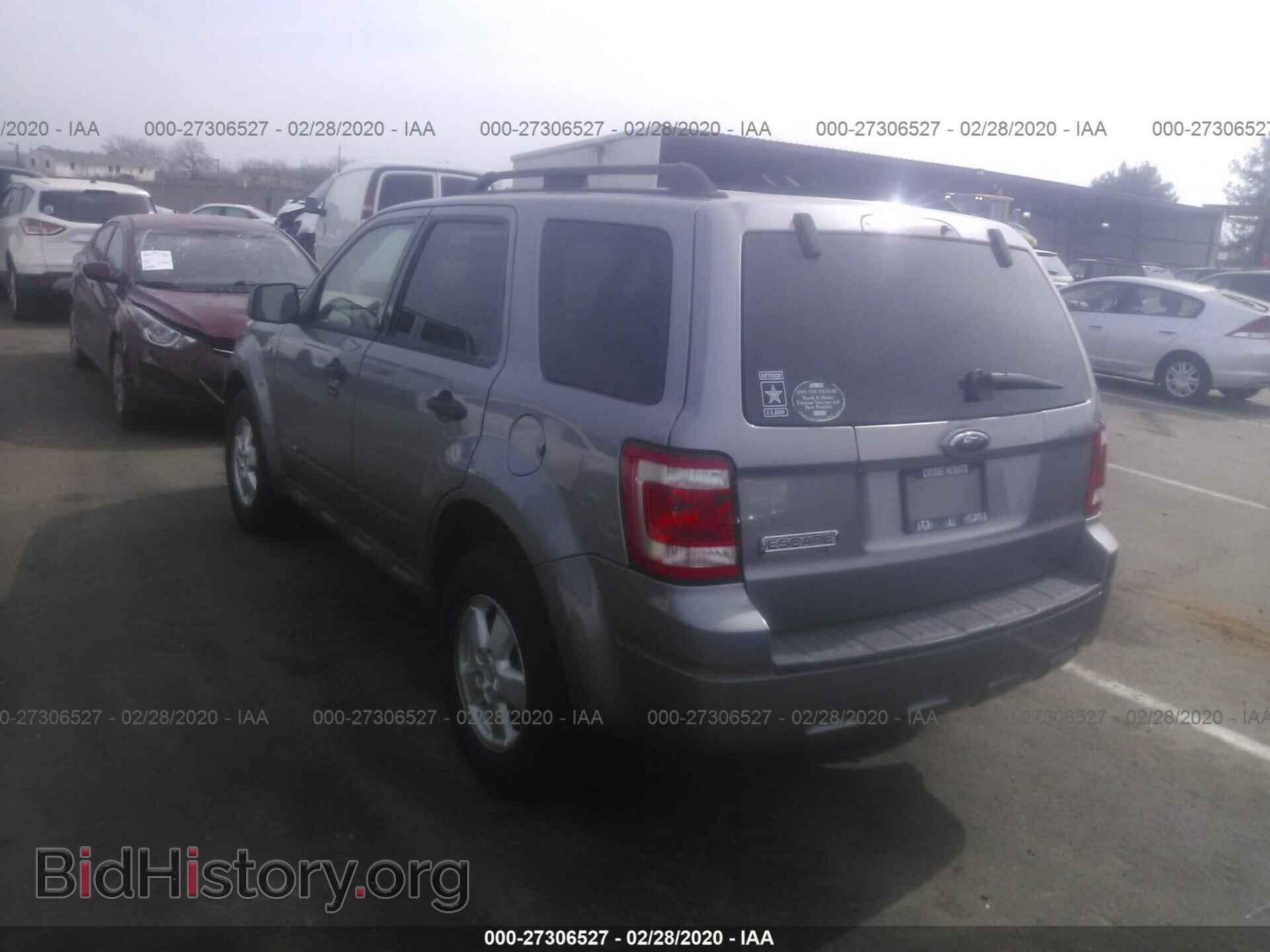 2008 FORD ESCAPE - VIN: 1FMCU03168KD76459 - Фото 3