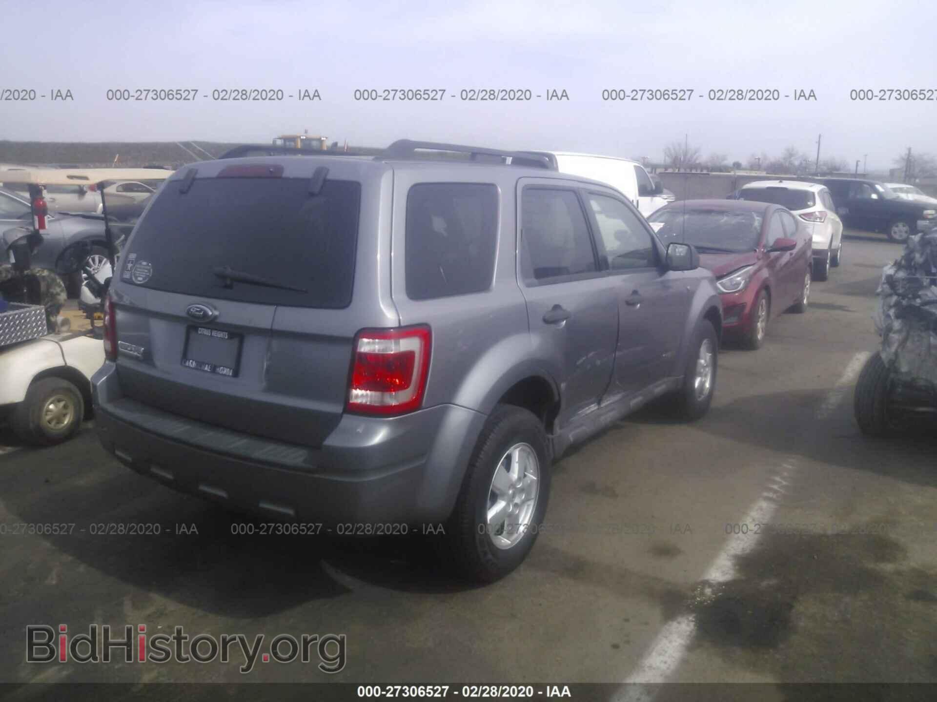 2008 FORD ESCAPE - VIN: 1FMCU03168KD76459 - Фото 4