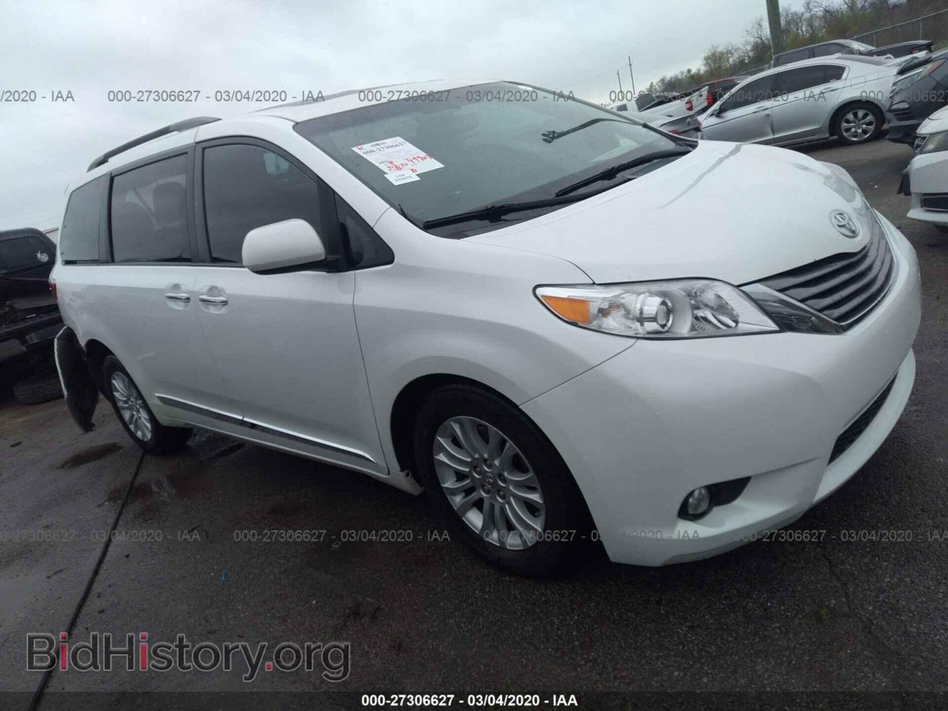 Photo 5TDYK3DC2FS599475 - TOYOTA SIENNA 2015