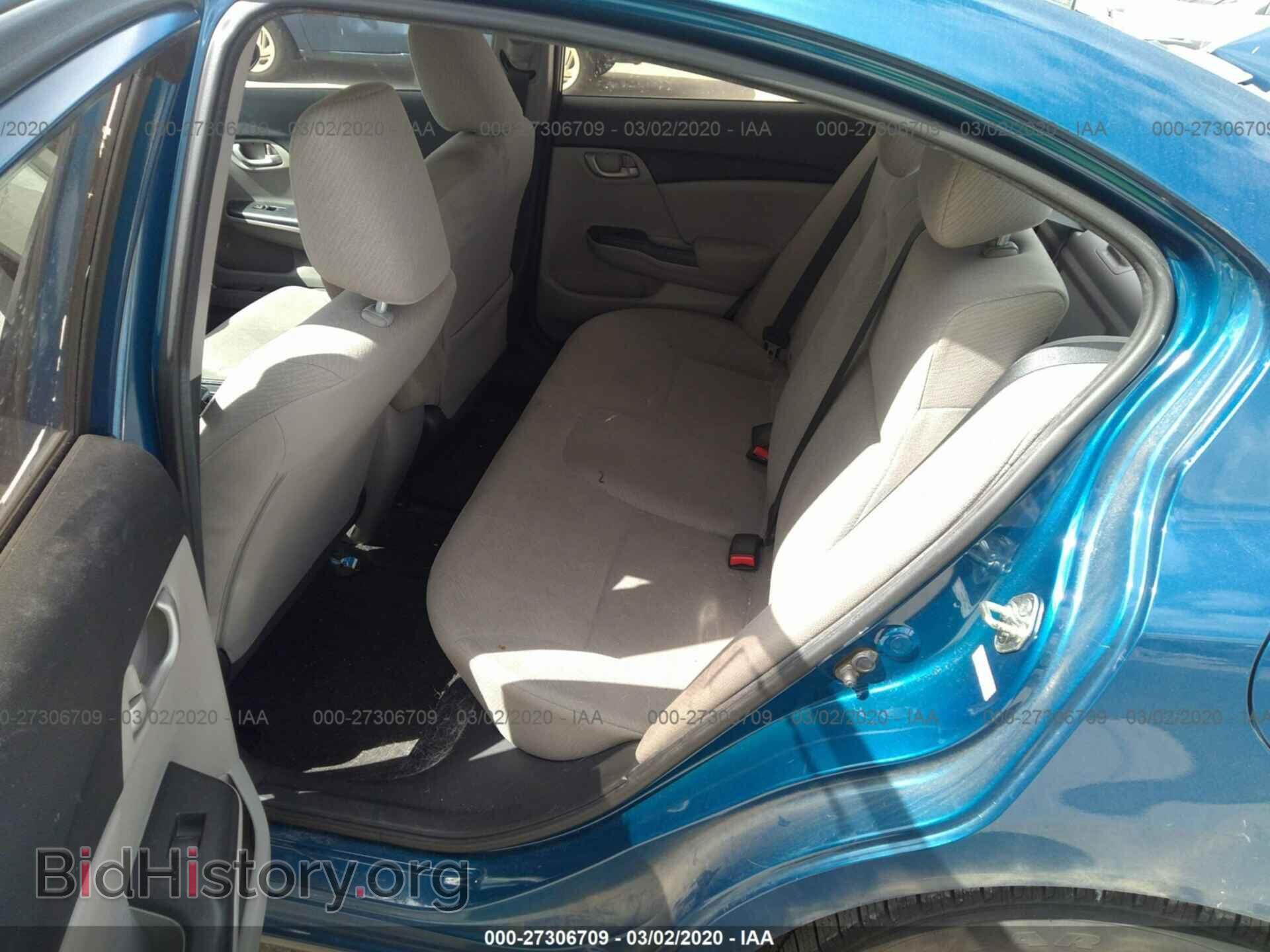 2013 HONDA CIVIC - VIN: 2HGFB2F55DH599581 - Фото 8