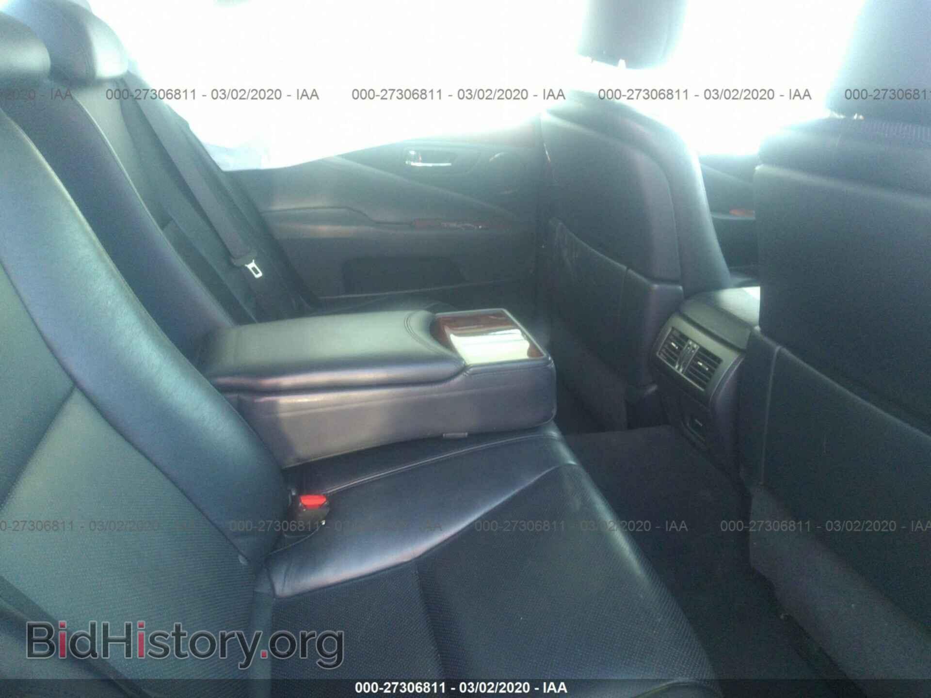 2011 LEXUS LS - VIN: JTHCL5EF6B5011877 - Фото 8
