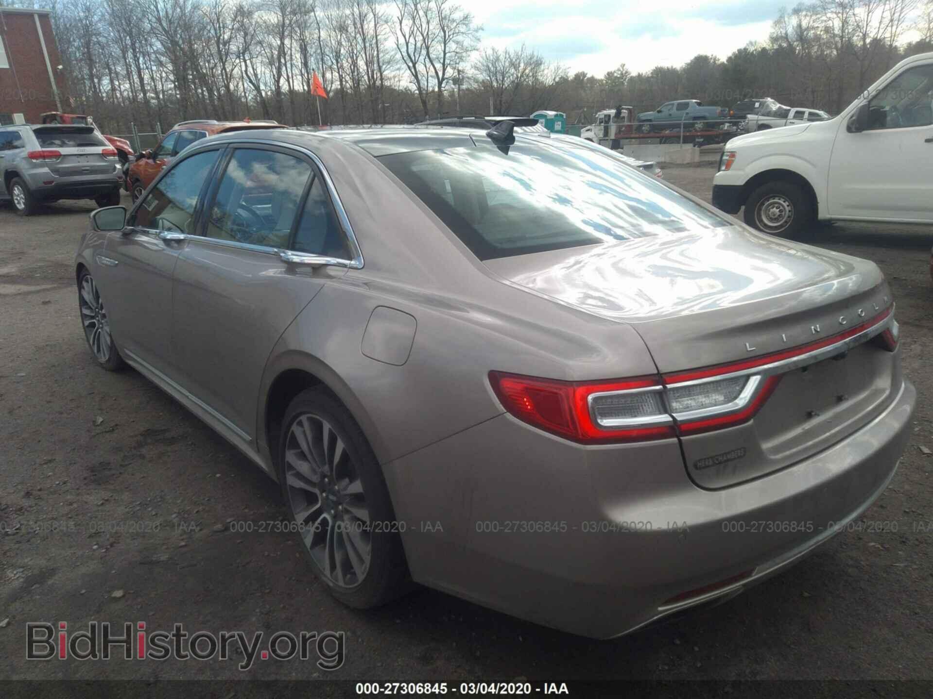 2018 LINCOLN CONTINENTAL - VIN: 1LN6L9NP8J5609218 - Фото 3
