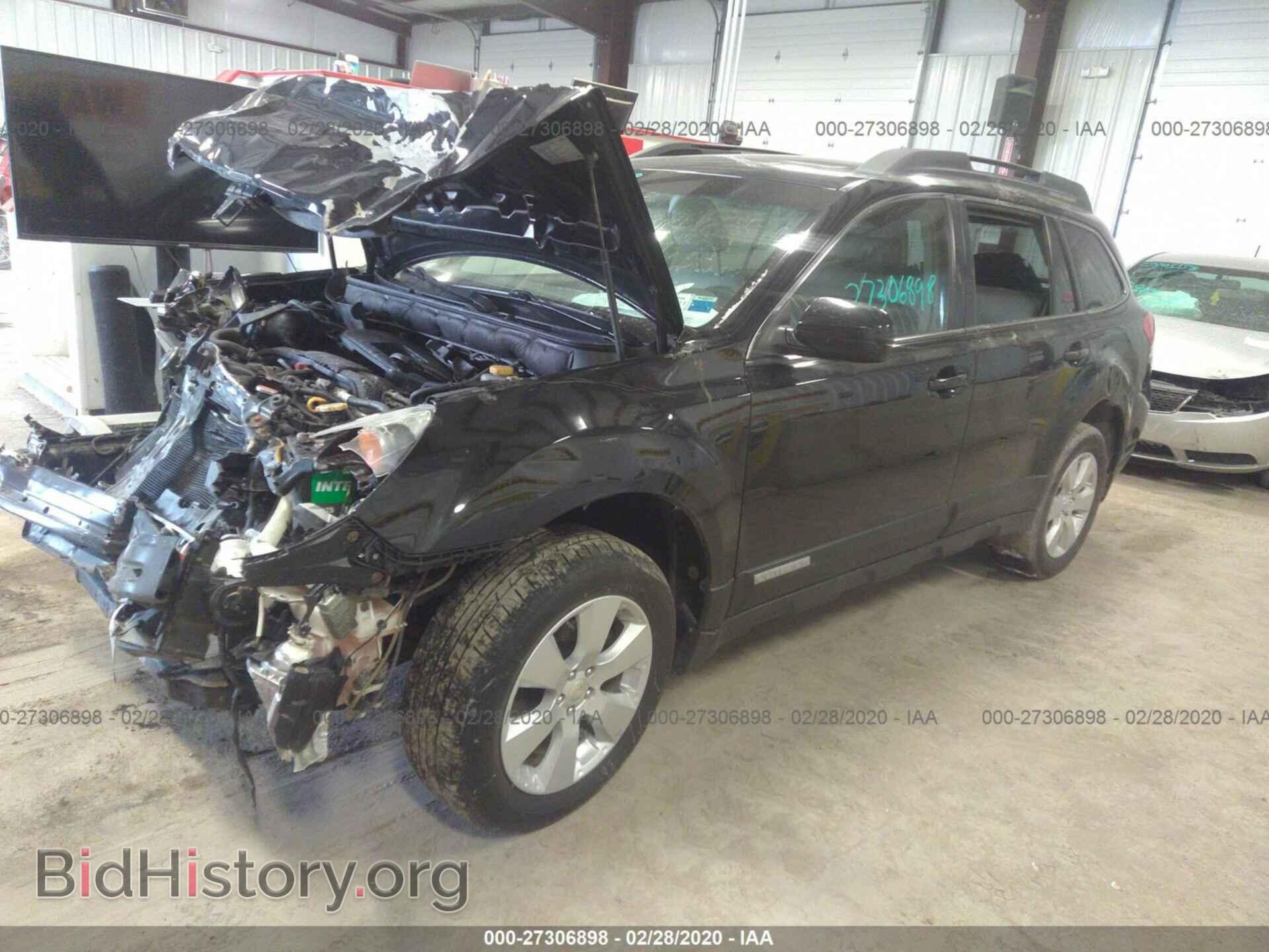 2012 SUBARU OUTBACK - VIN: 4S4BRBGC4C3237227 - Фото 2