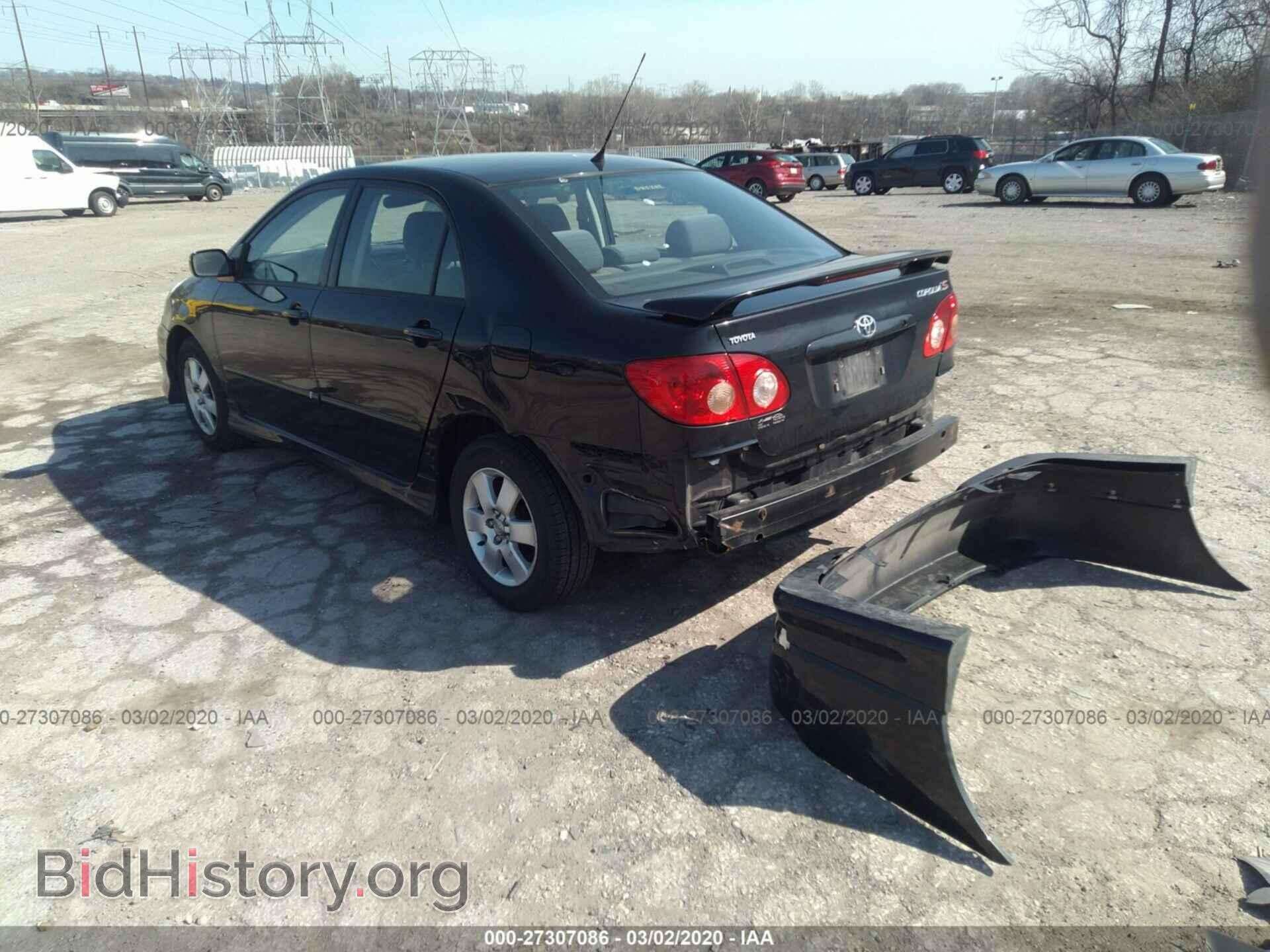 2007 TOYOTA COROLLA - VIN: 2T1BR32E27C786540 - Фото 3