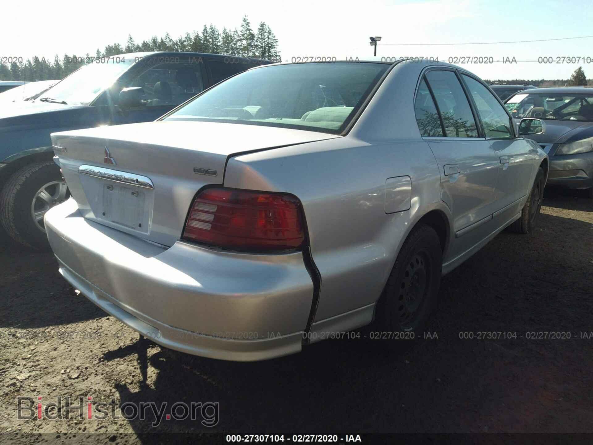 2001 MITSUBISHI GALANT - VIN: 4A3AA46G51E038970 - Фото 4