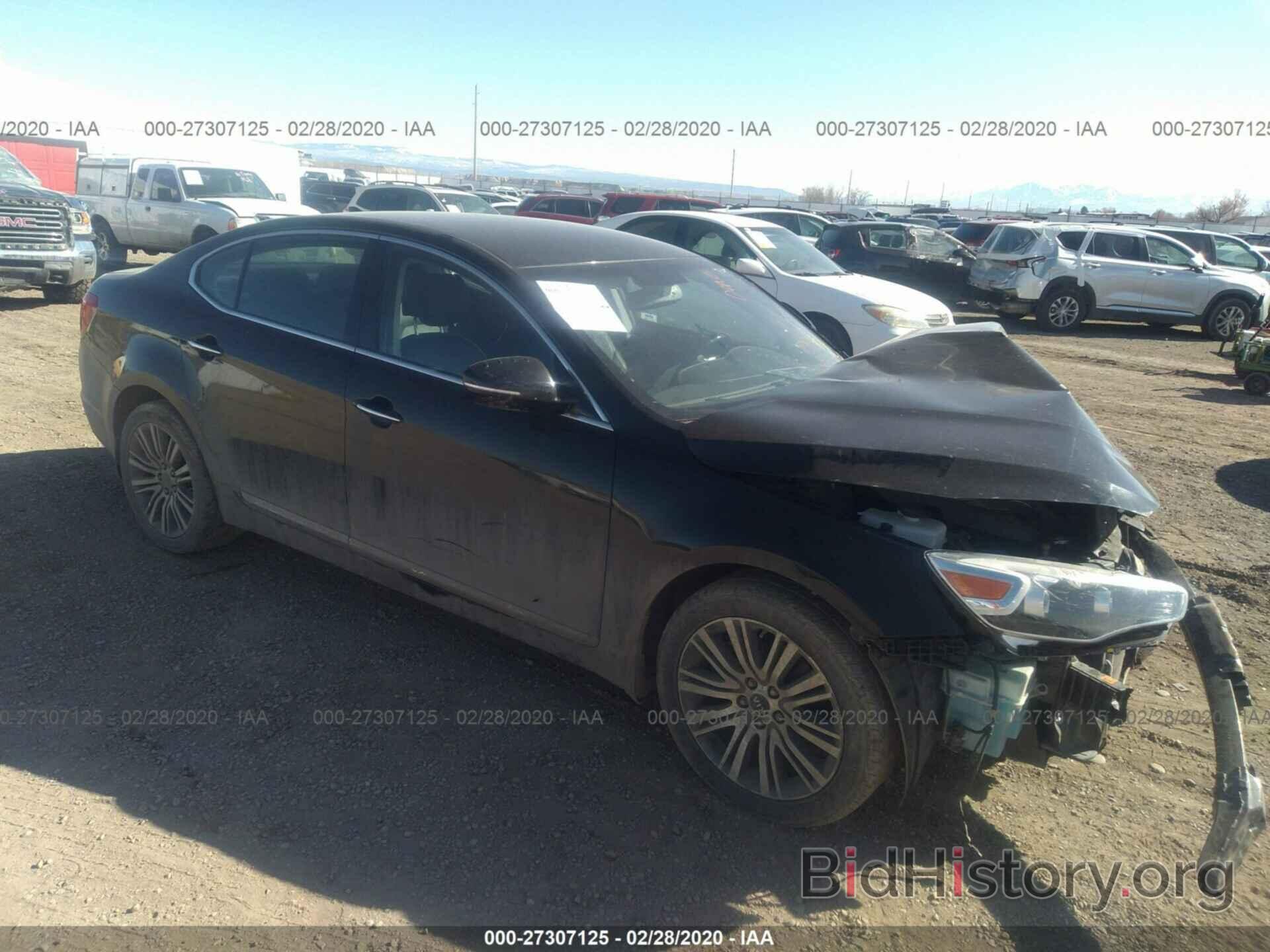 Photo KNALN4D7XE5137872 - KIA CADENZA 2014