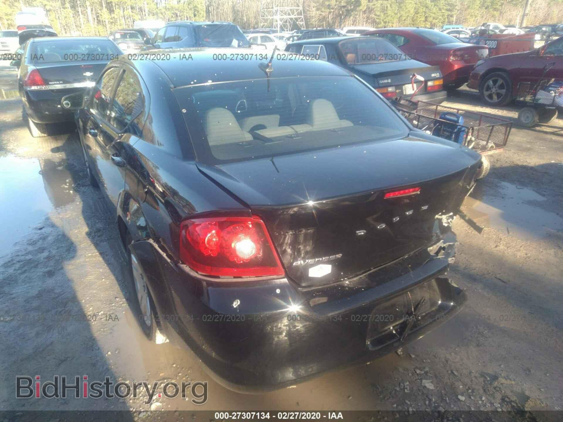 2012 DODGE AVENGER - VIN: 1C3CDZAB4CN157693 - Фото 3