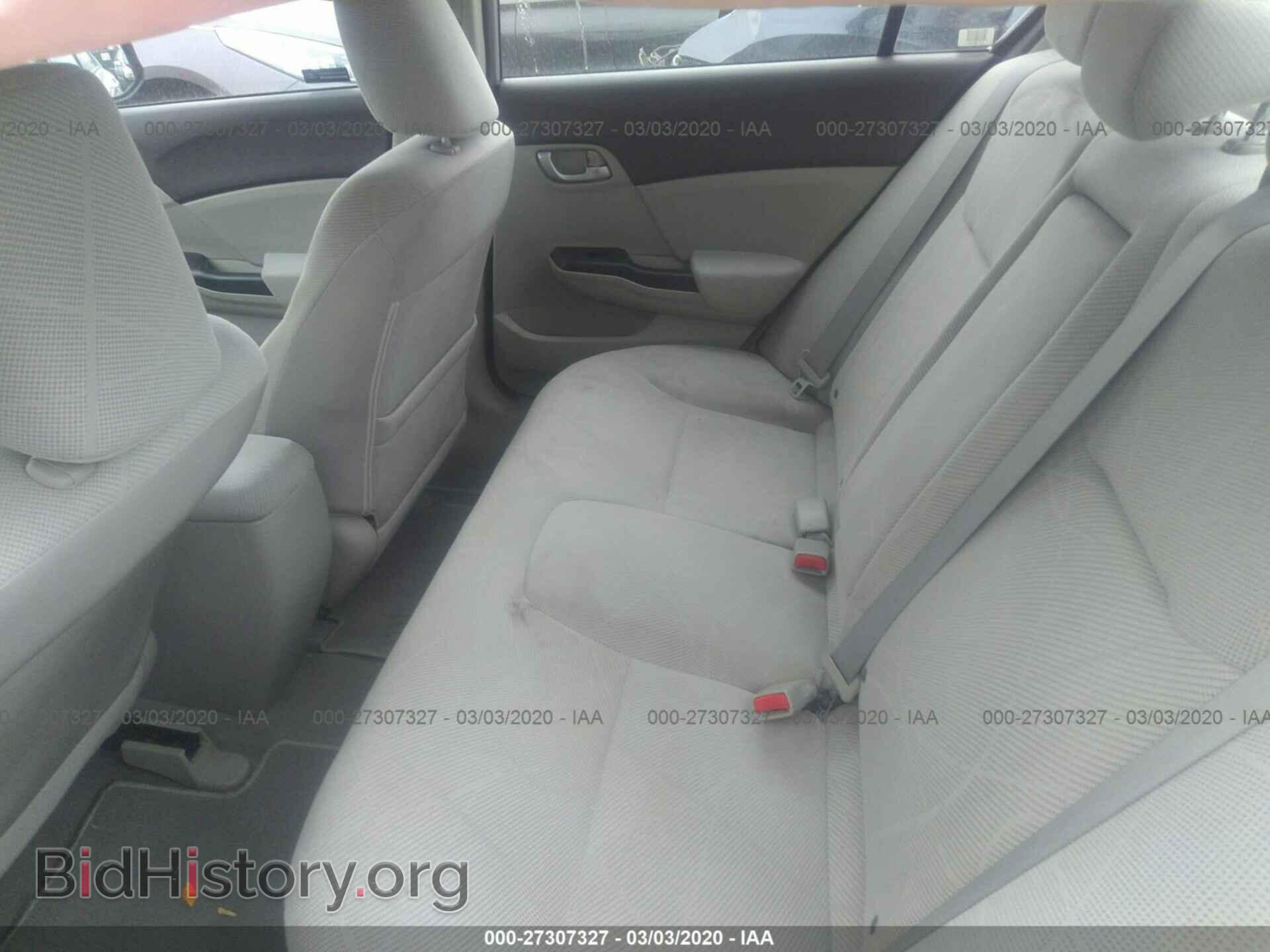 2012 HONDA CIVIC - VIN: 19XFB2F87CE055974 - Фото 8