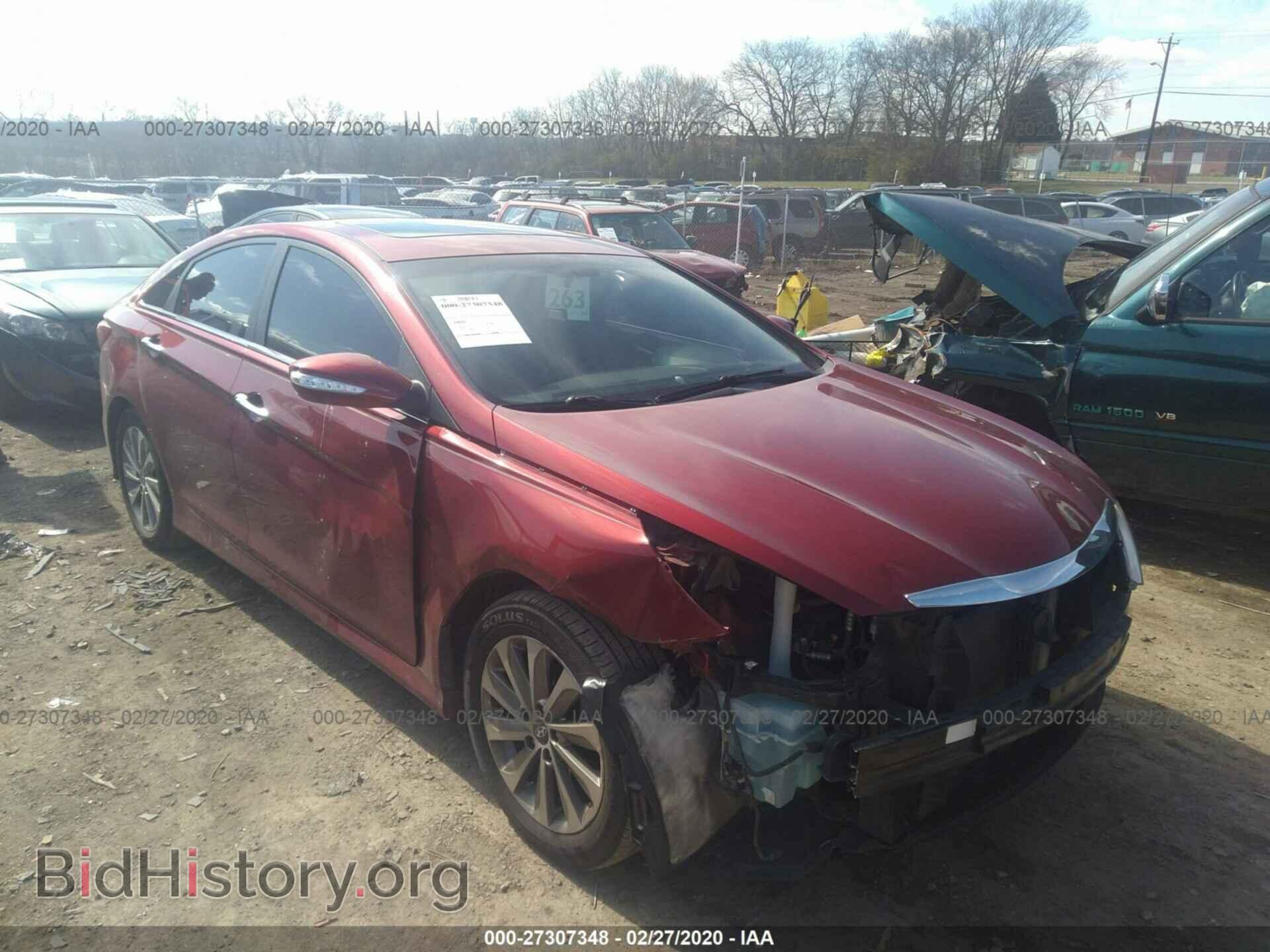 Фотография 5NPEC4AB3EH945832 - HYUNDAI SONATA 2014