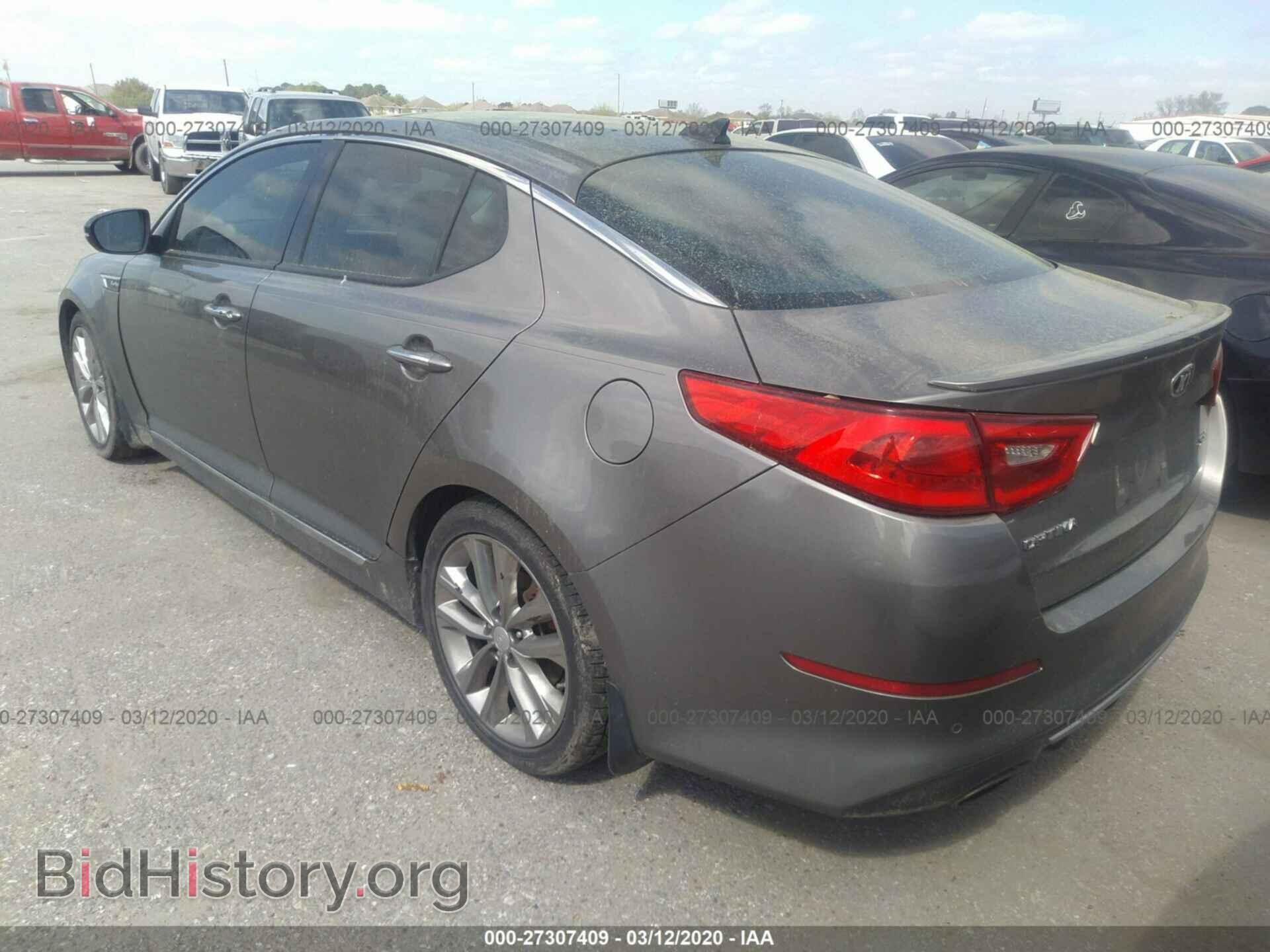 2014 KIA OPTIMA - VIN: 5XXGR4A62EG330775 - Фото 3
