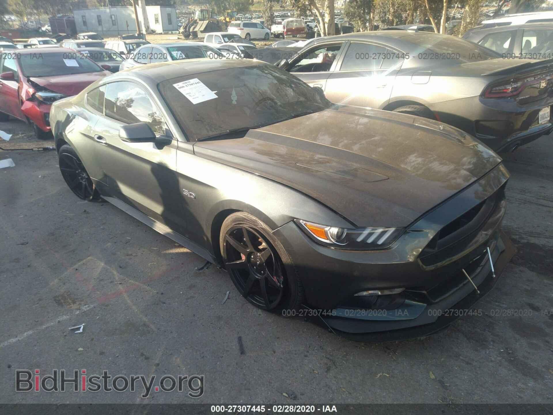 Photo 1FA6P8CF2F5302427 - FORD MUSTANG 2015