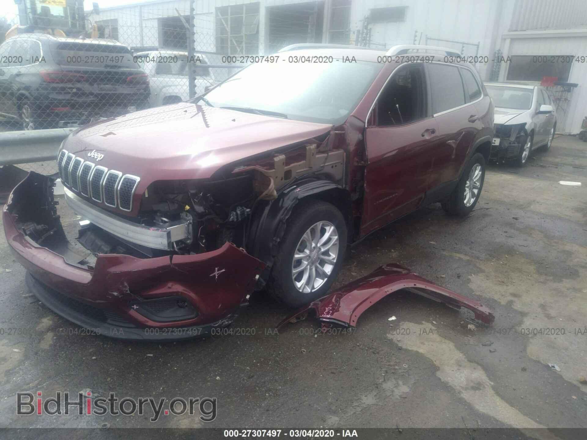 2019 JEEP CHEROKEE - VIN: 1C4PJLCB5KD297787 - Фото 2