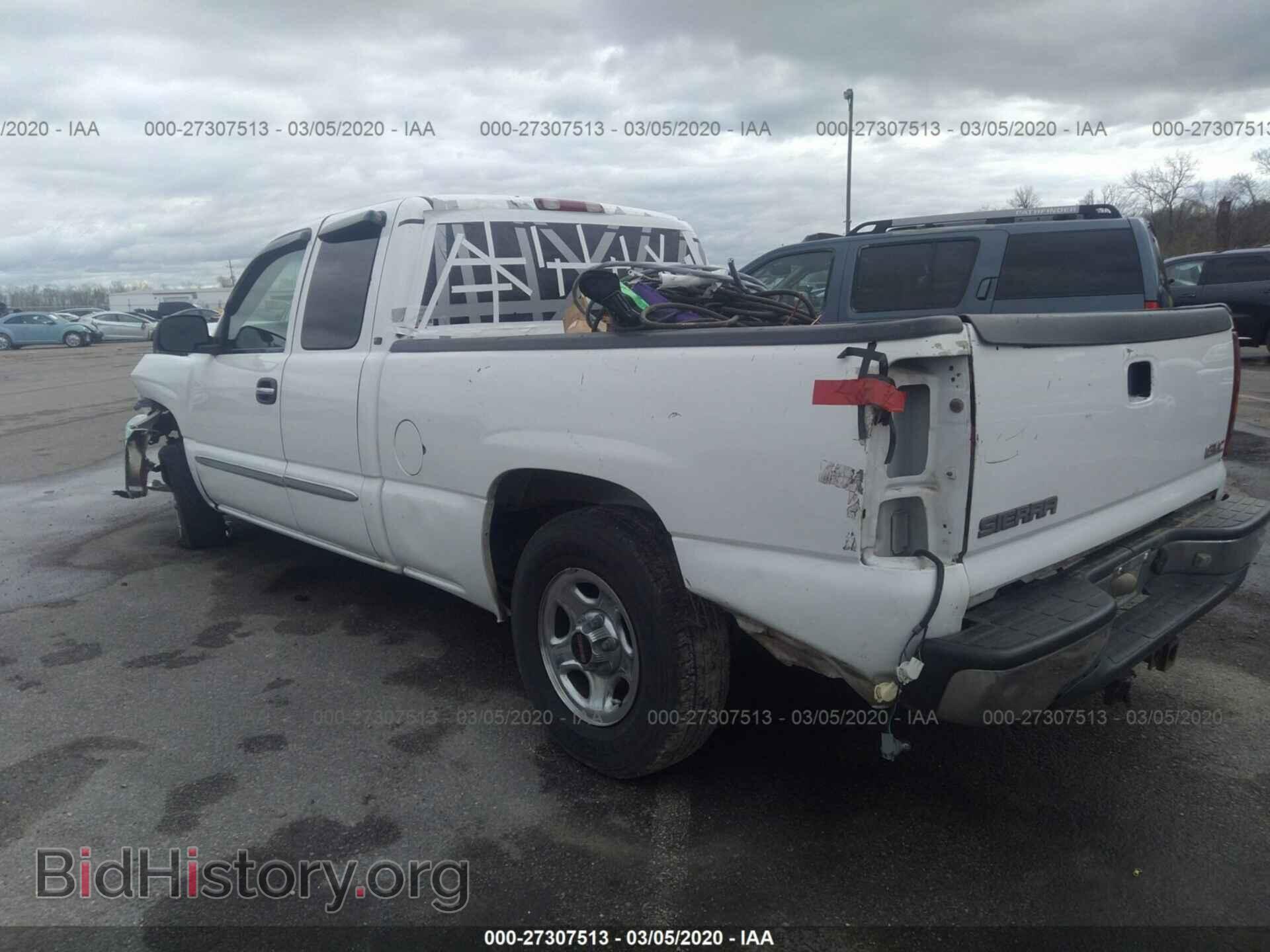 2003 GMC NEW SIERRA - VIN: 2GTEC19VX31331002 - Фото 3