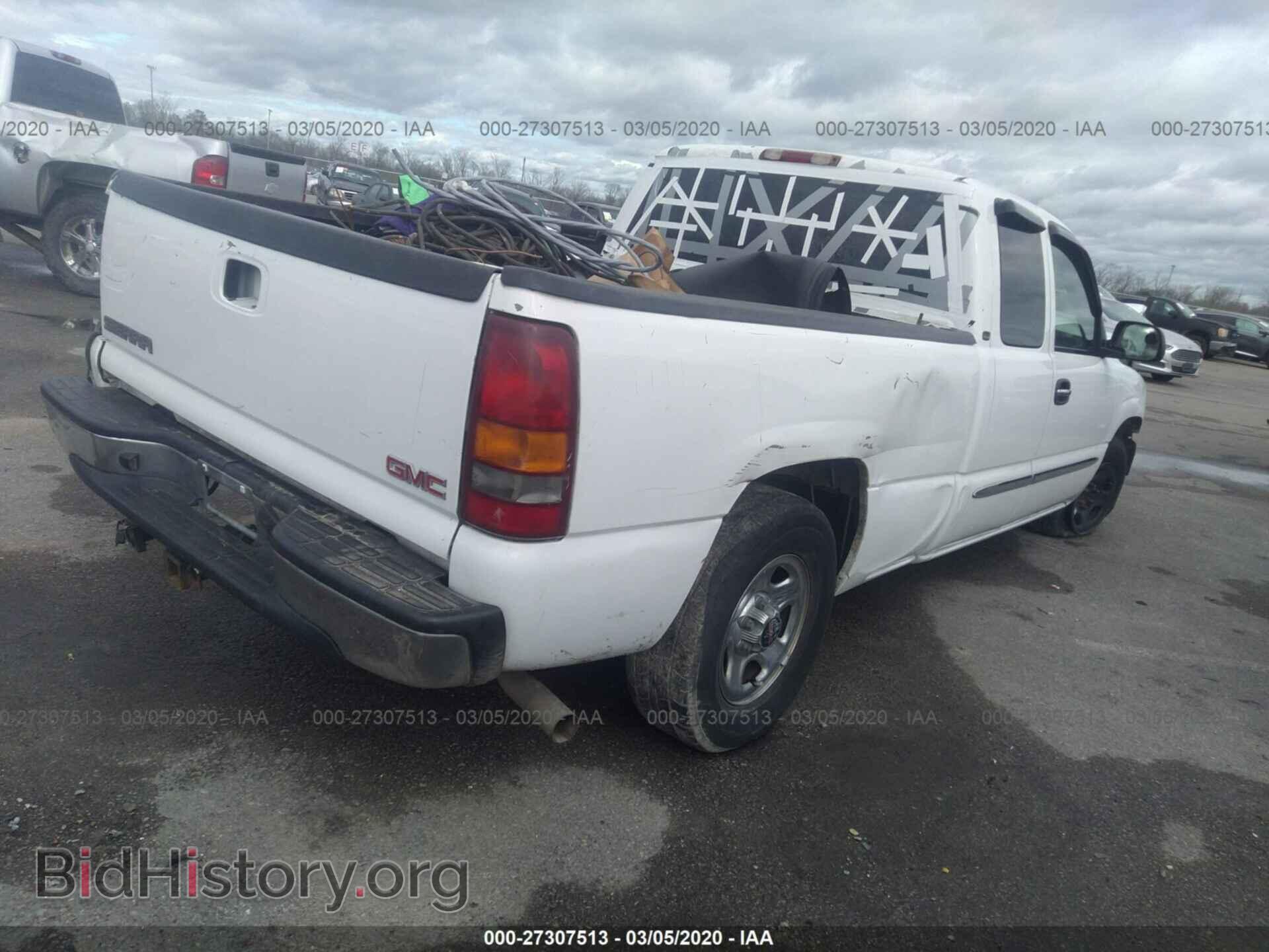 2003 GMC NEW SIERRA - VIN: 2GTEC19VX31331002 - Фото 4