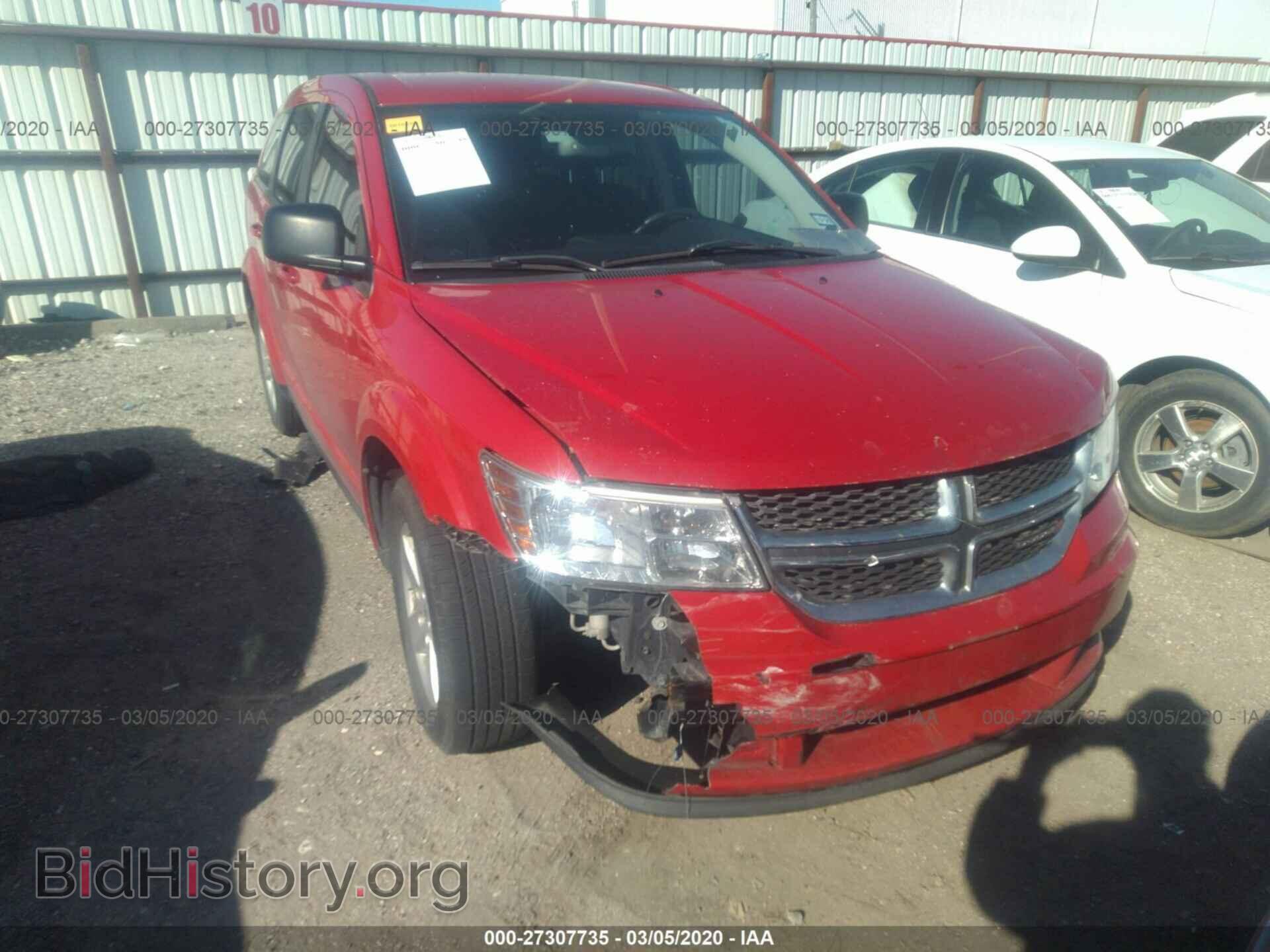 Photo 3C4PDCAB2DT627814 - DODGE JOURNEY 2013