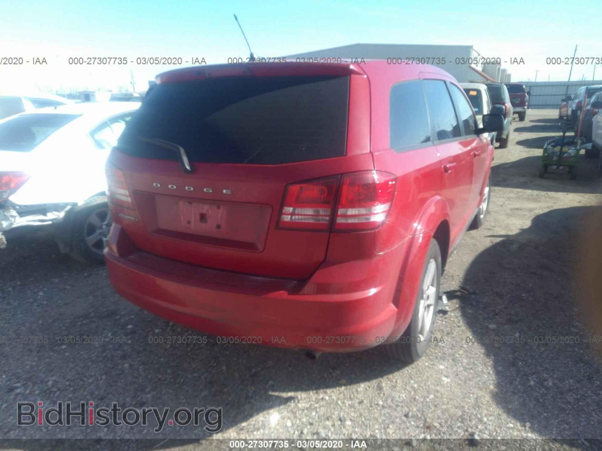 2013 DODGE JOURNEY - VIN: 3C4PDCAB2DT627814 - Фото 4