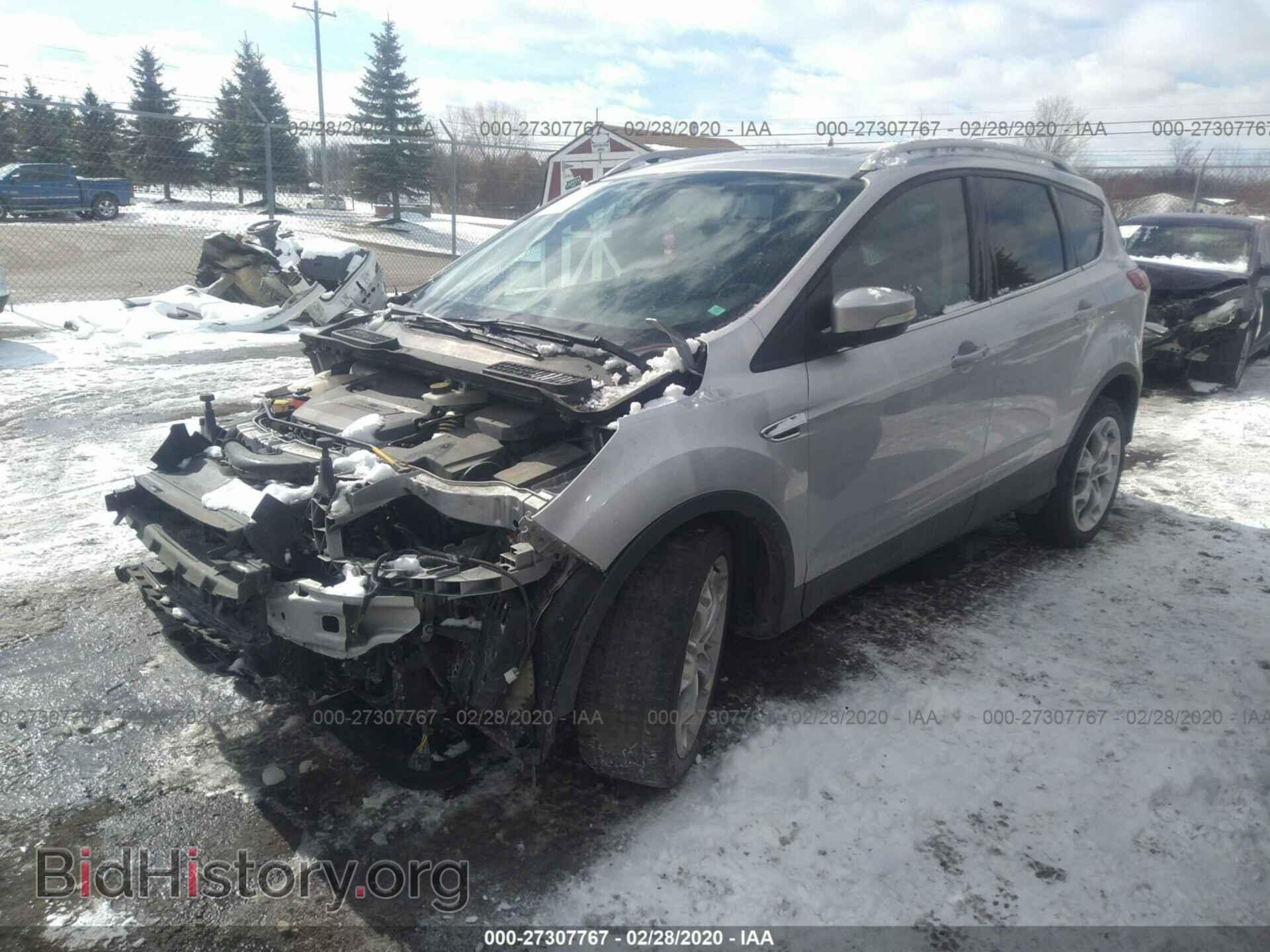 2014 FORD ESCAPE - VIN: 1FMCU0JX1EUE50376 - Фото 2