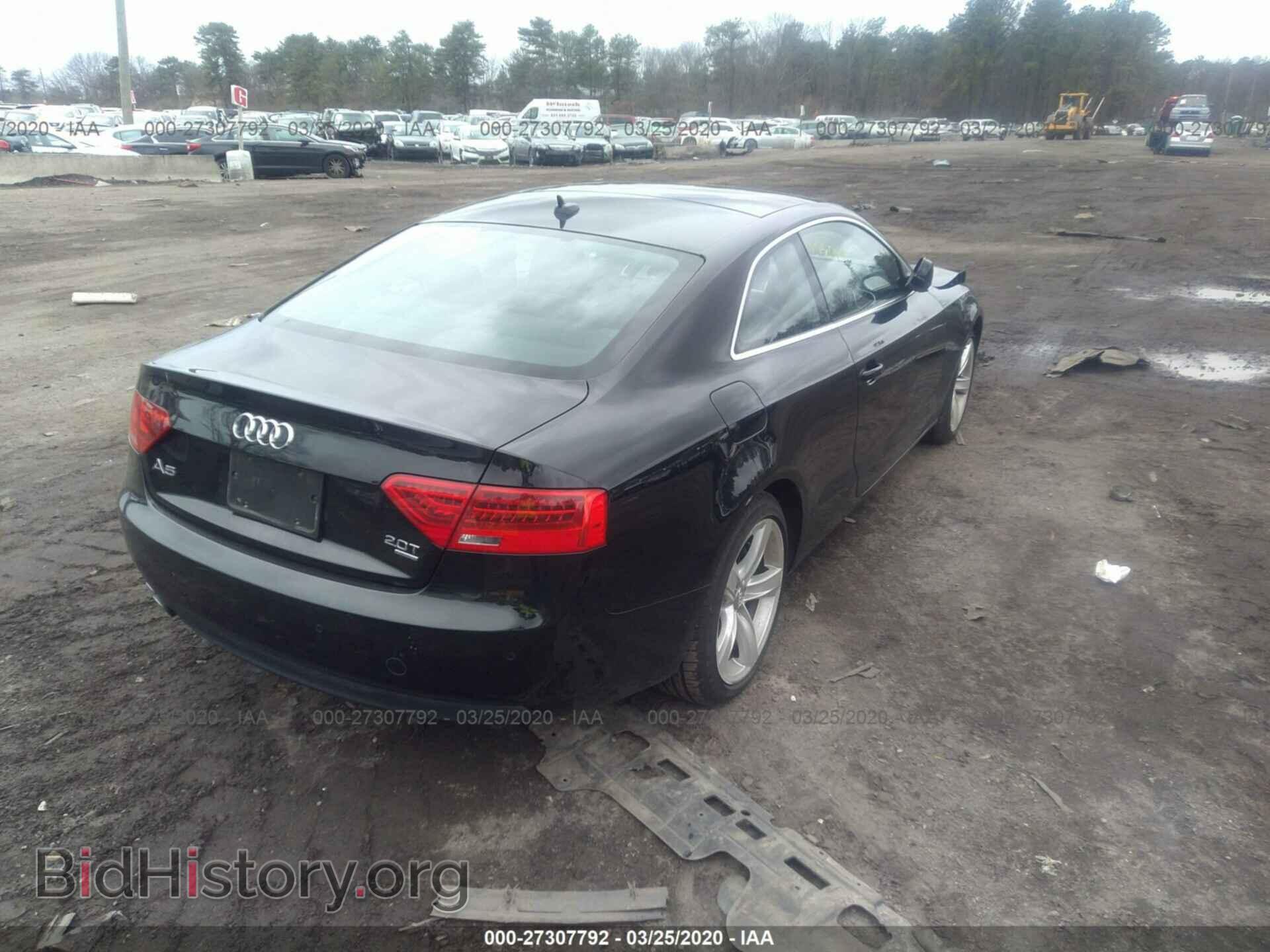 2013 AUDI A5 - VIN: WAULFAFR6DA057002 - Фото 4