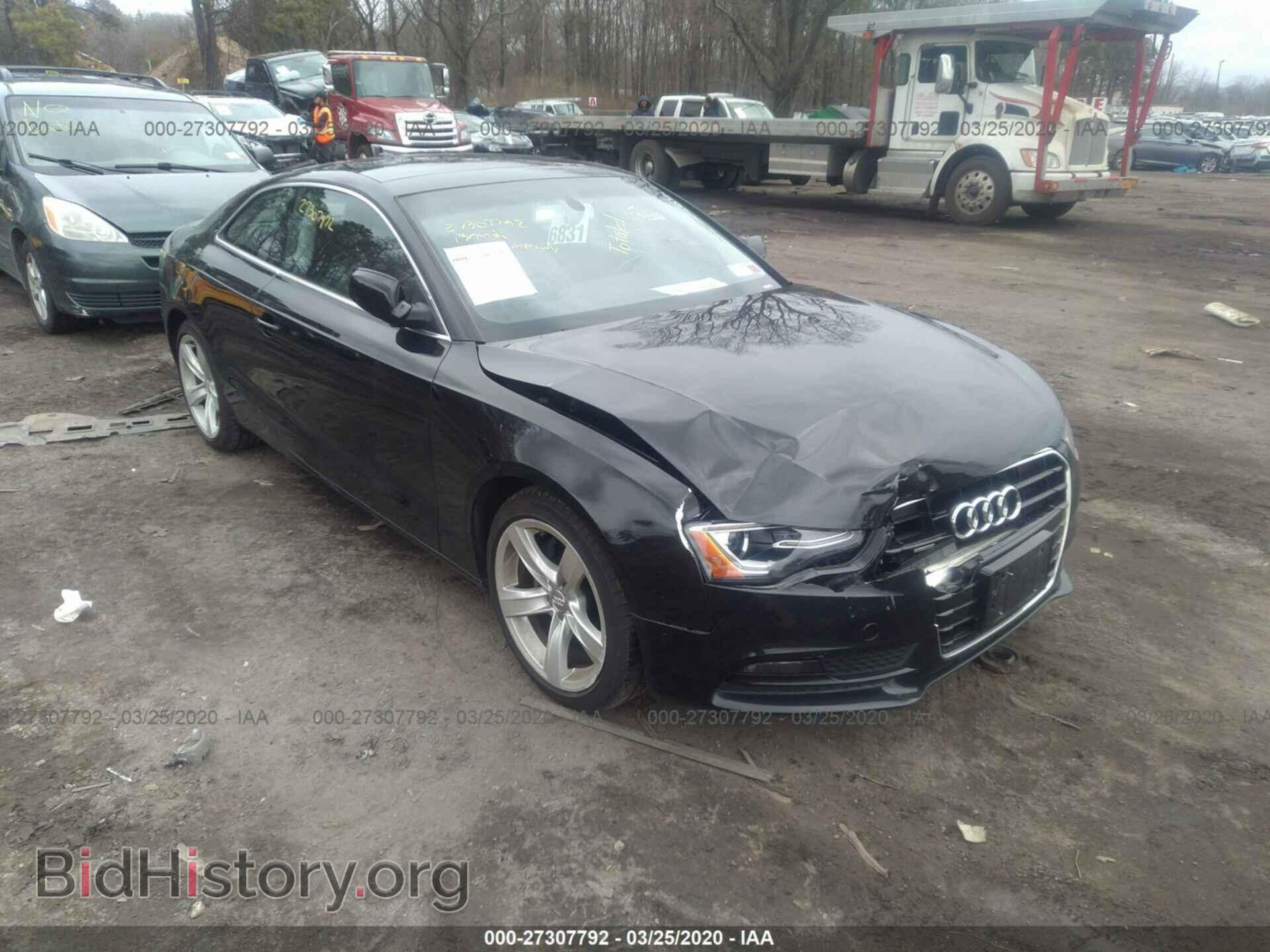 2013 AUDI A5 - VIN: WAULFAFR6DA057002 - Фото 6