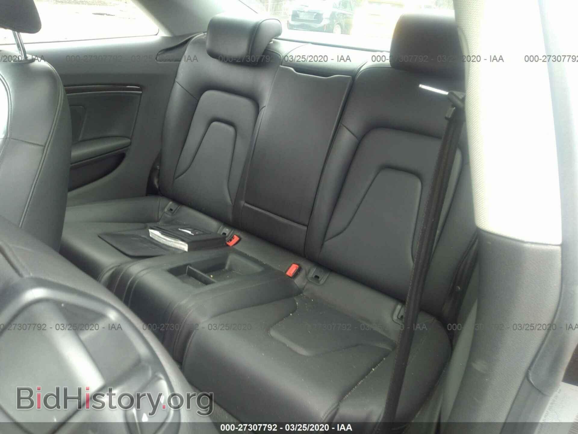 2013 AUDI A5 - VIN: WAULFAFR6DA057002 - Фото 8
