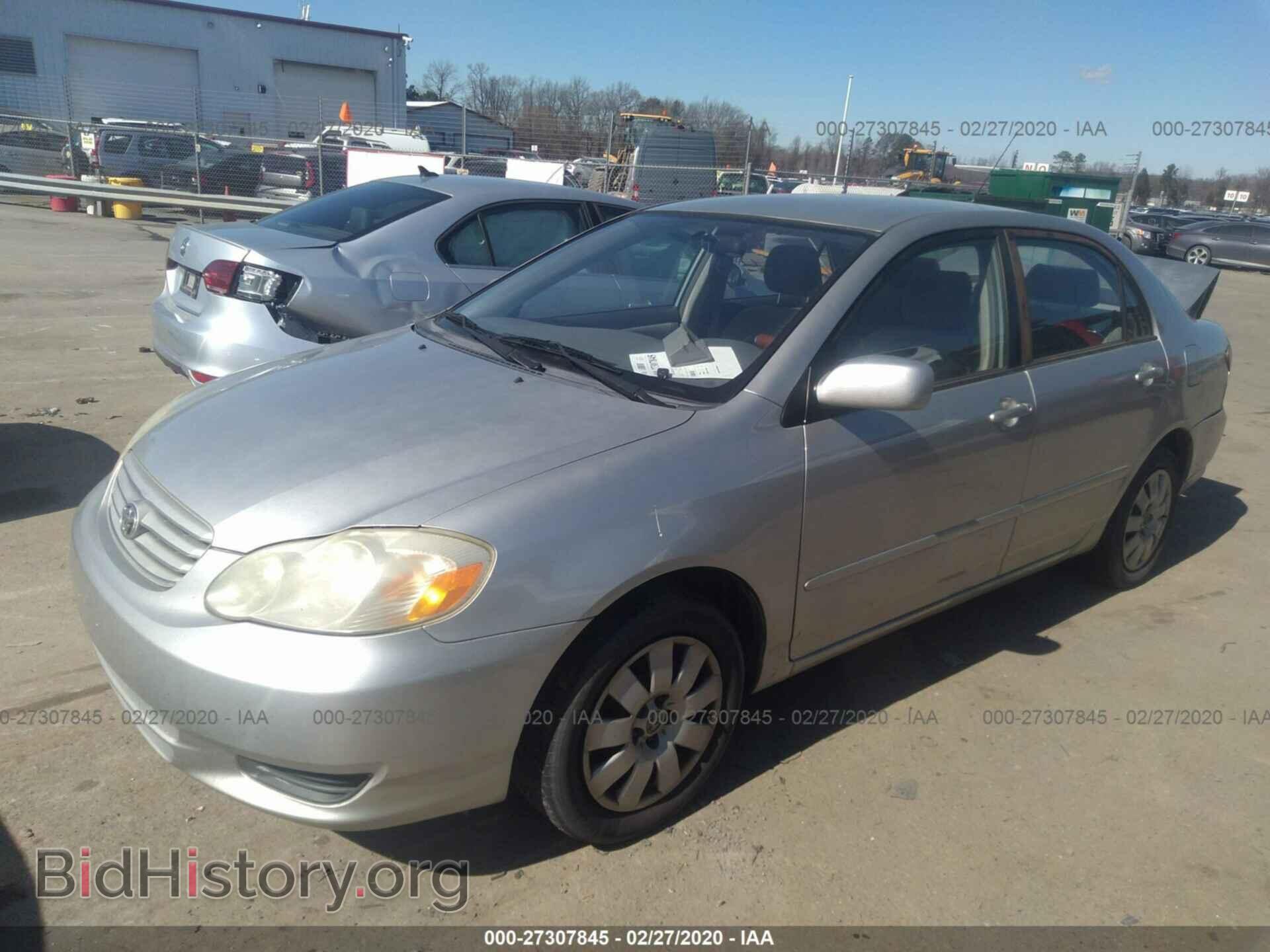 2003 TOYOTA COROLLA - VIN: JTDBR32E132012045 - Фото 2