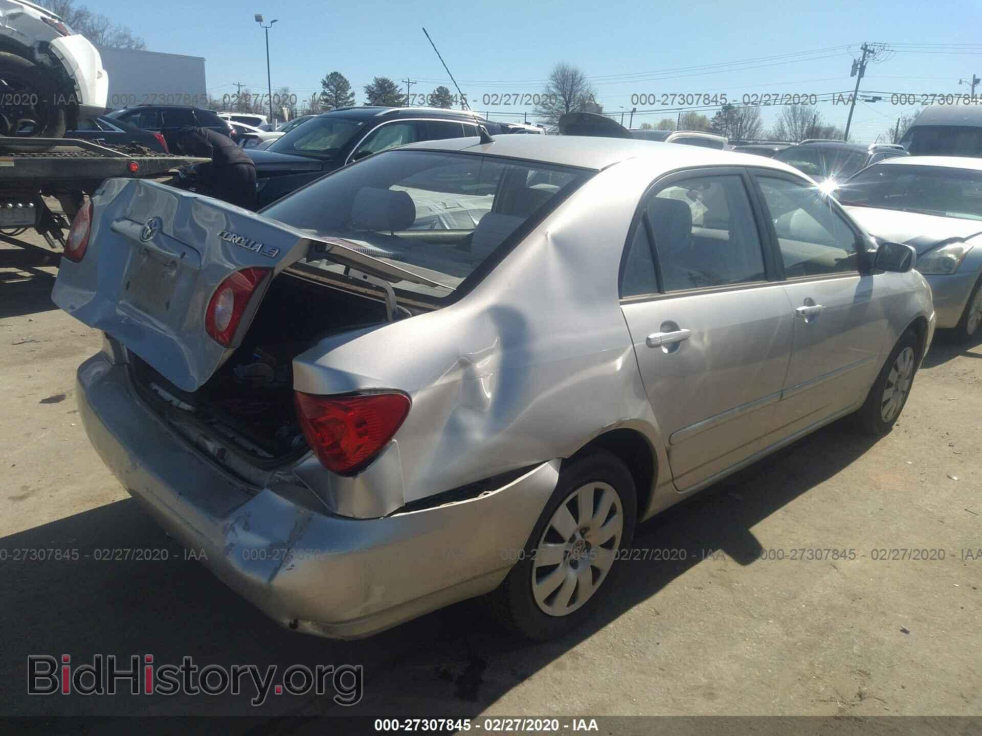 2003 TOYOTA COROLLA - VIN: JTDBR32E132012045 - Фото 4