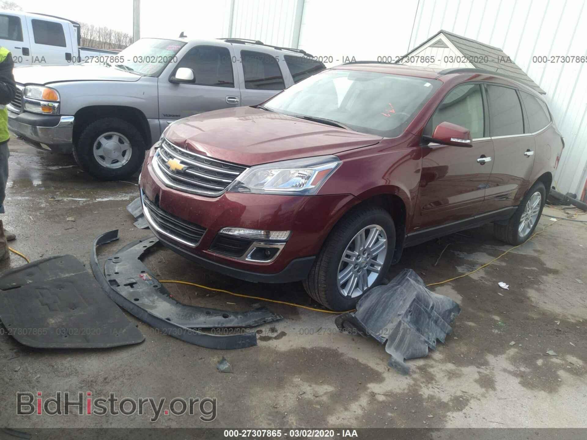 2015 CHEVROLET TRAVERSE - VIN: 1GNKRGKD5FJ136111 - Фото 2