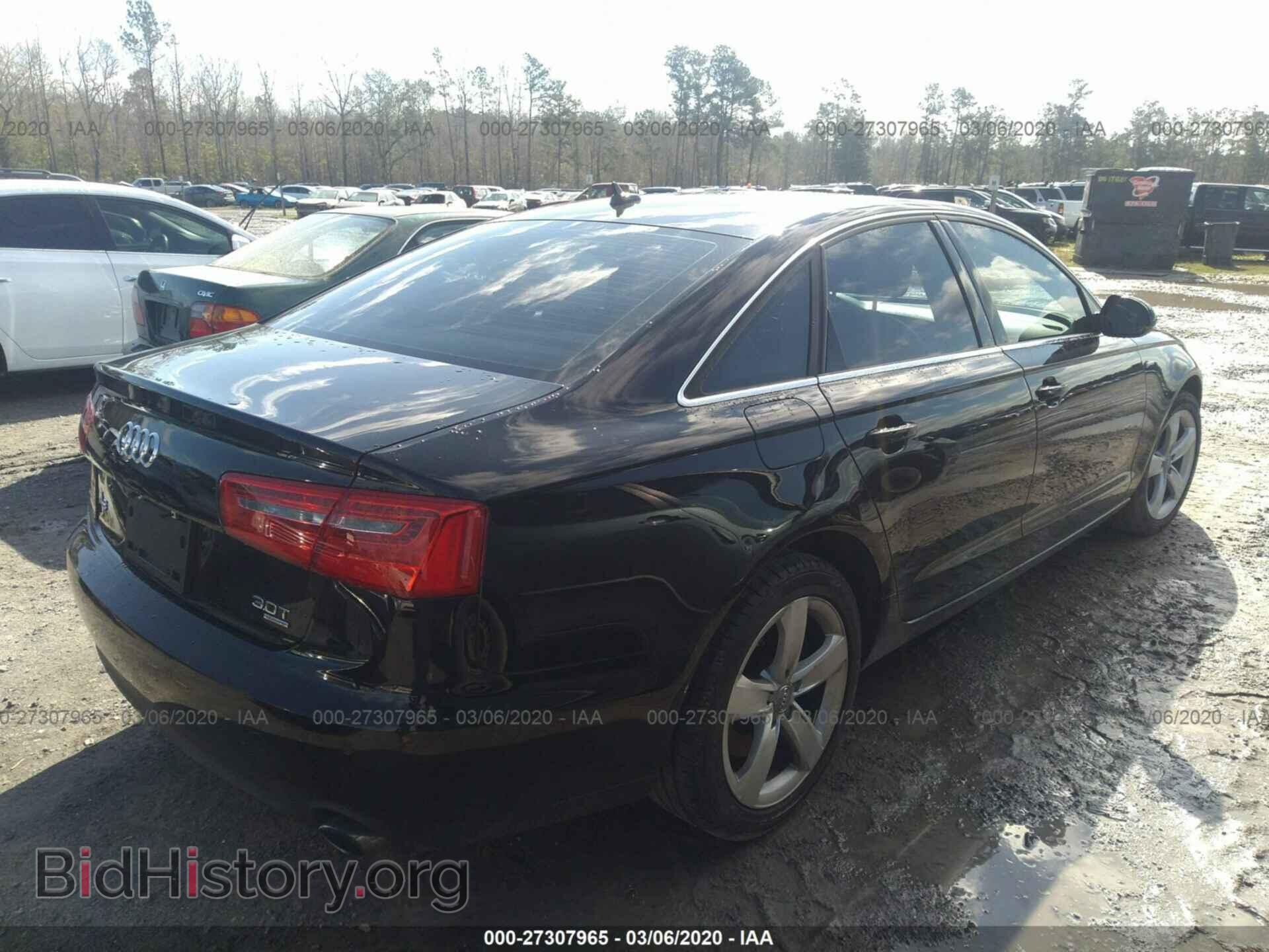2012 AUDI A6 - VIN: WAUGGAFC8CN047878 - Фото 4