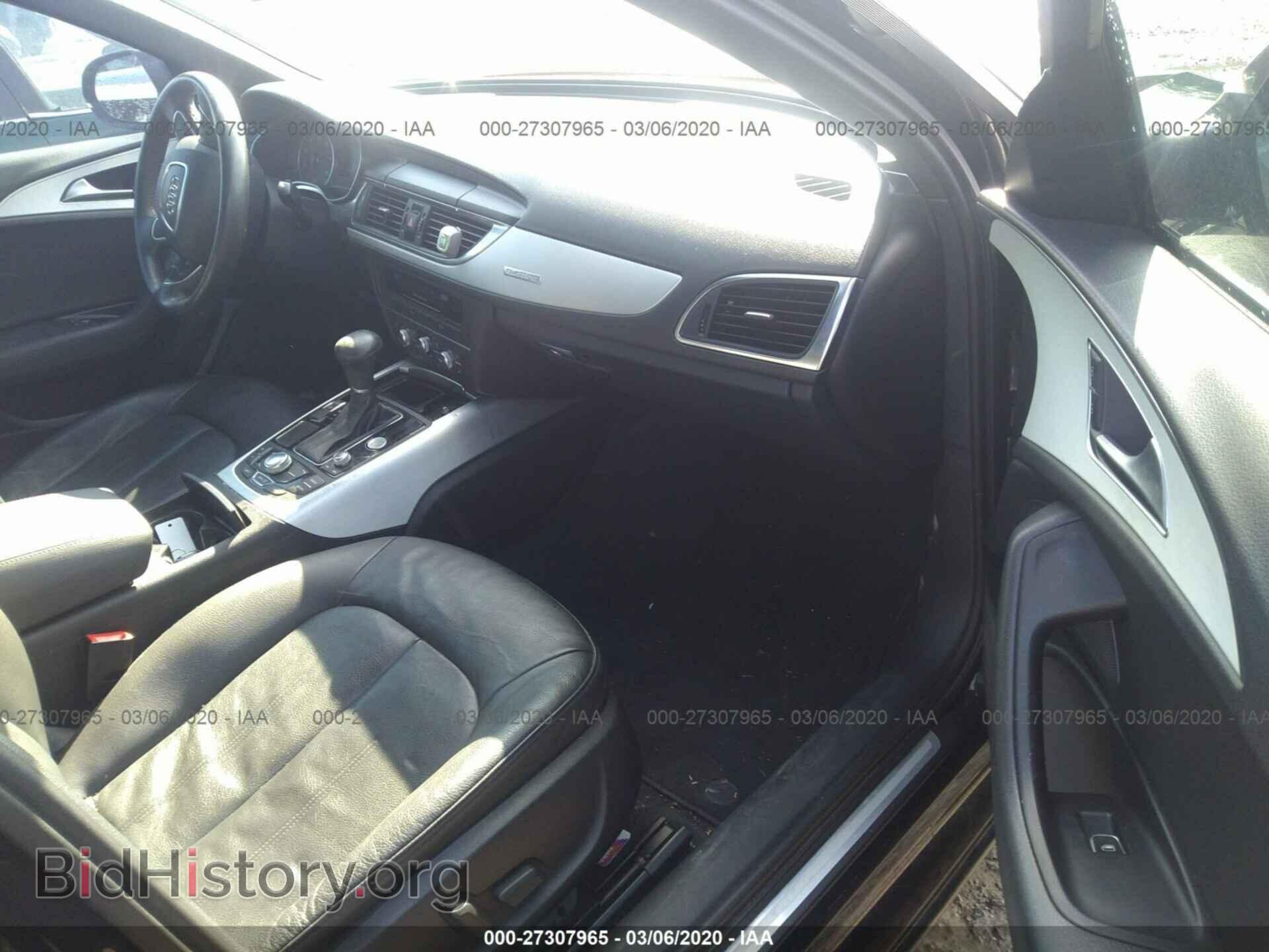2012 AUDI A6 - VIN: WAUGGAFC8CN047878 - Фото 5