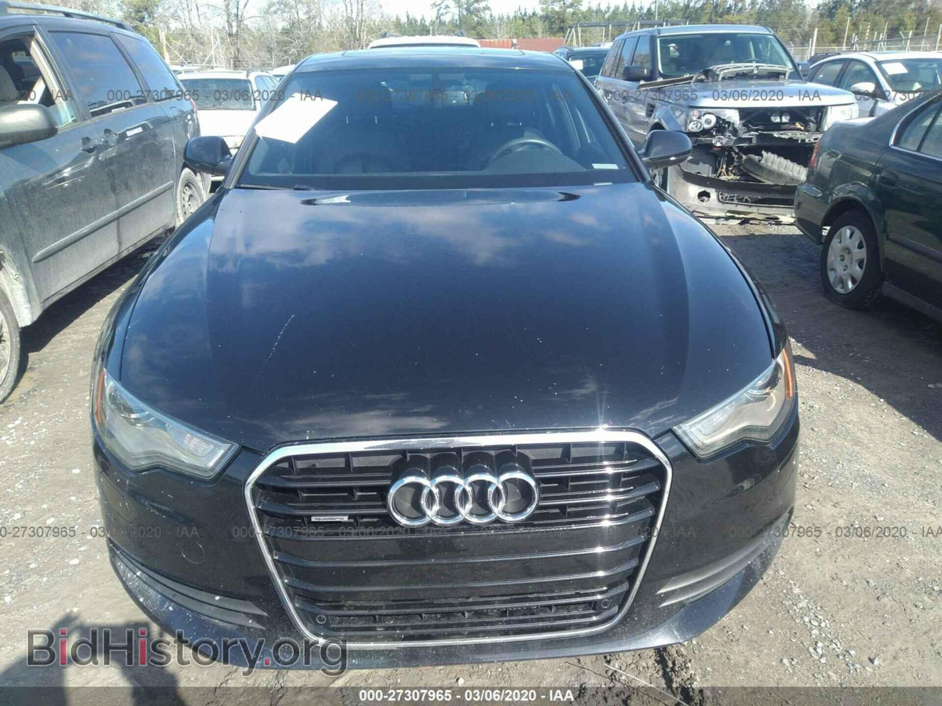 2012 AUDI A6 - VIN: WAUGGAFC8CN047878 - Фото 6