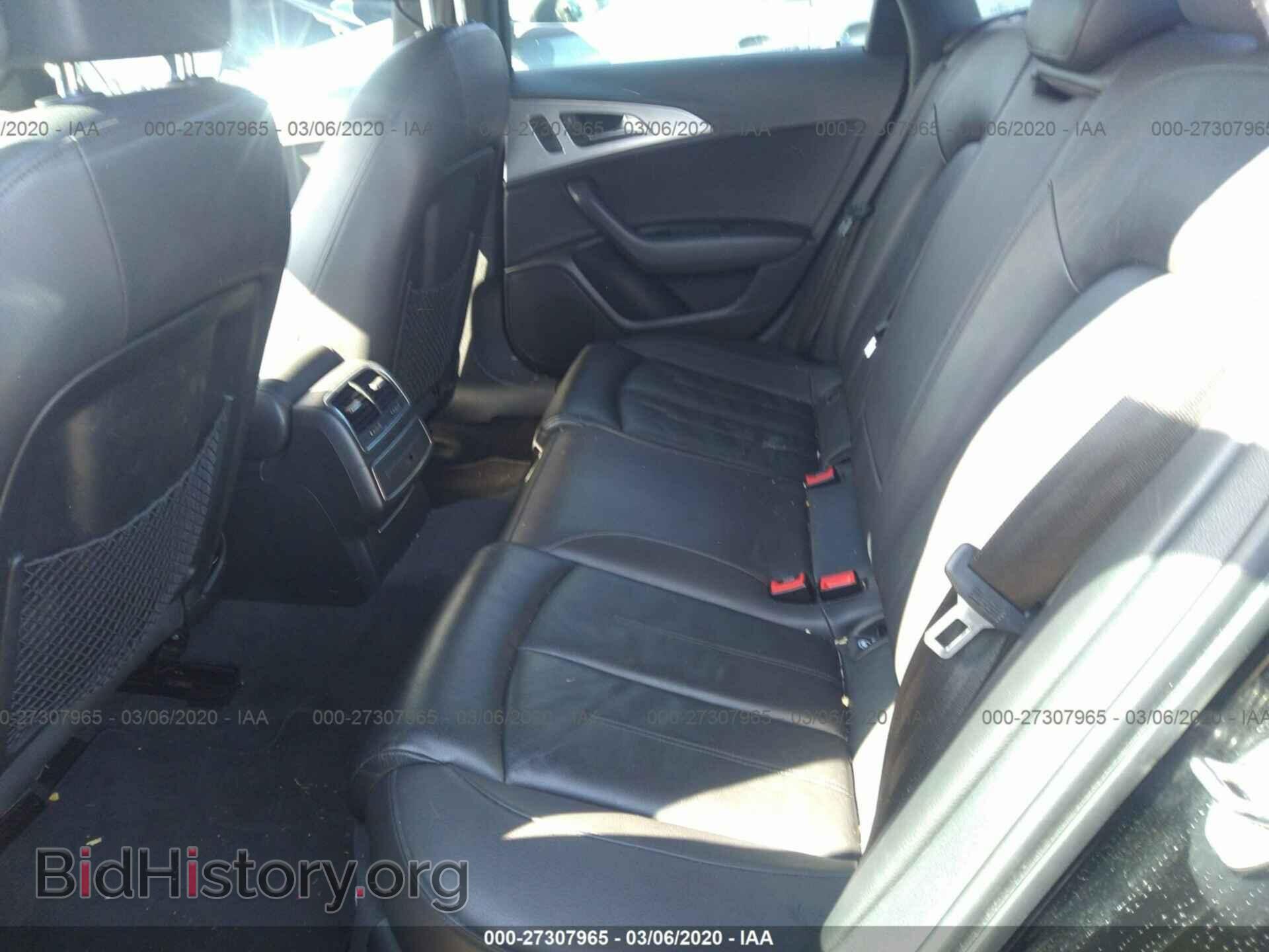 2012 AUDI A6 - VIN: WAUGGAFC8CN047878 - Фото 8