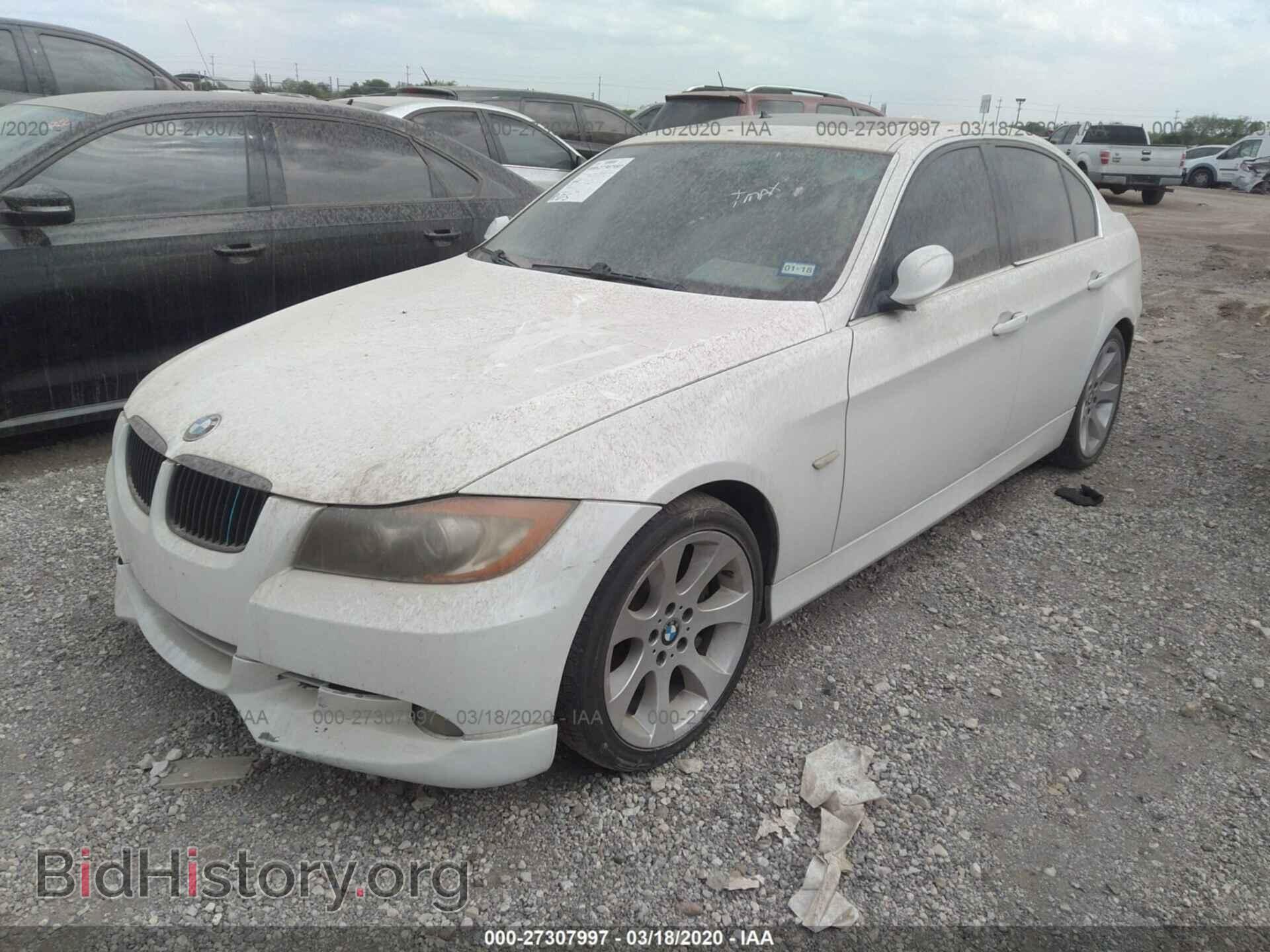 2007 BMW 335 - VIN: WBAVB73547PA89783 - Фото 2