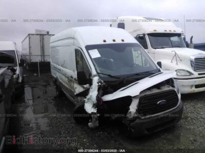 2017 Ford TRANSIT T-350 HD, белый — VIN 1FTBF4XM2HKB21295, IAAI
