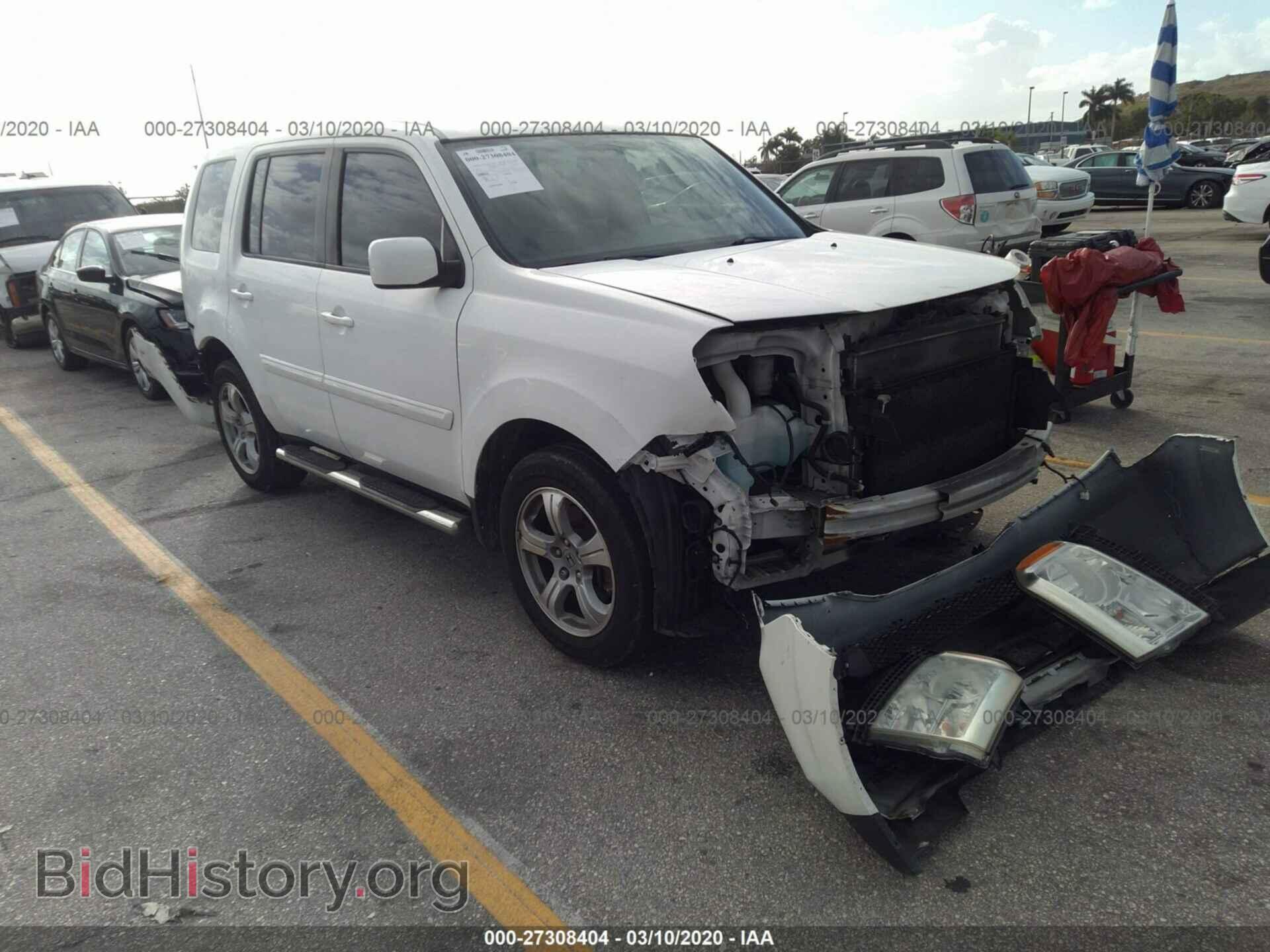 Photo 5FNYF3H48DB025990 - HONDA PILOT 2013
