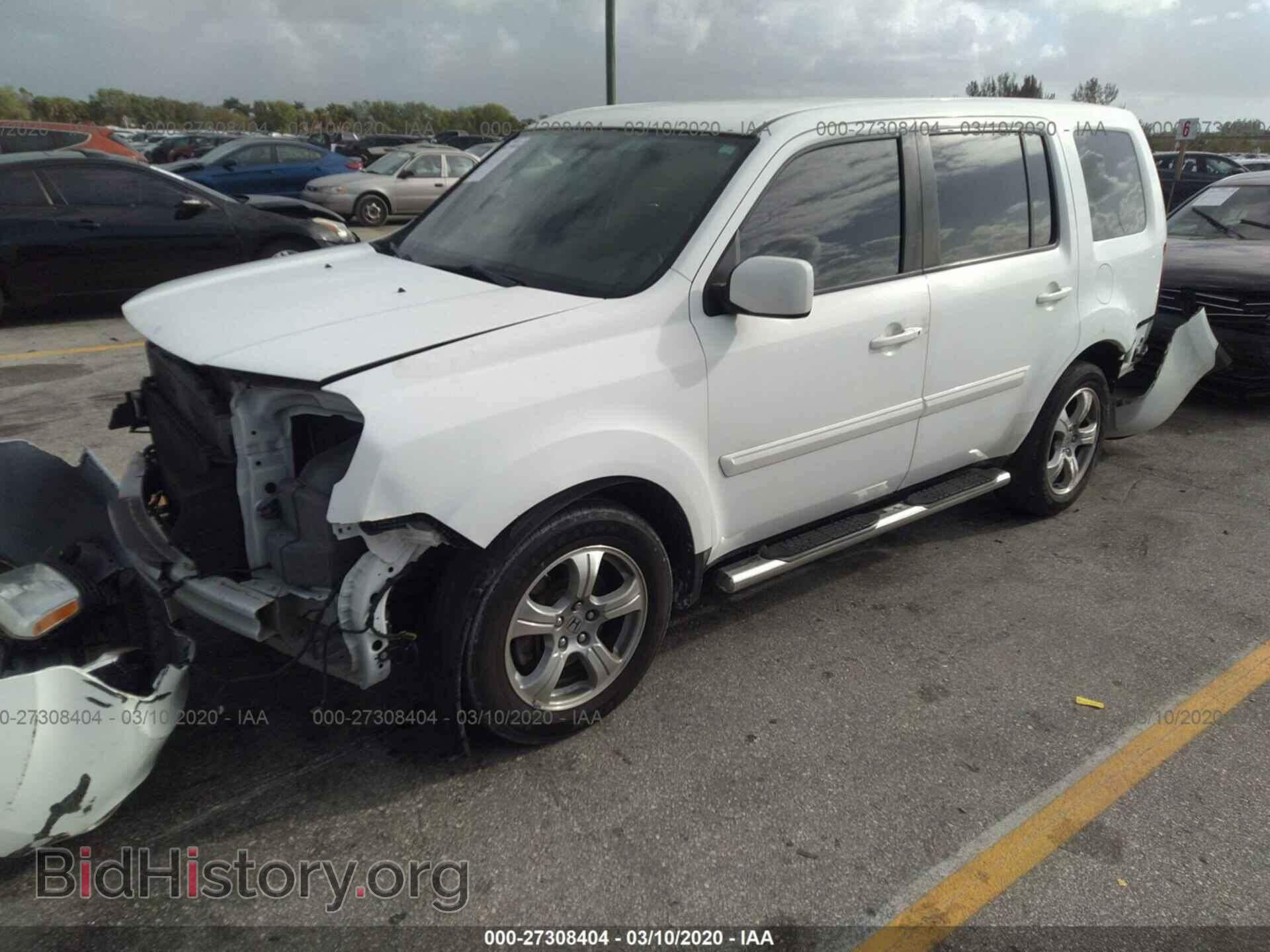 2013 HONDA PILOT - VIN: 5FNYF3H48DB025990 - Фото 2