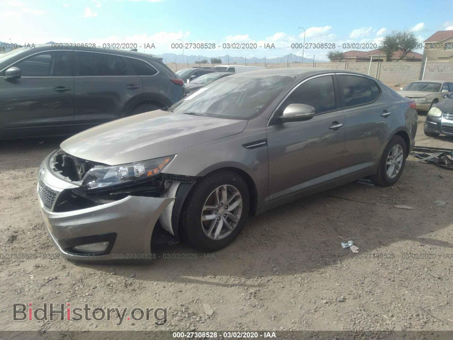 2013 KIA OPTIMA - VIN: 5XXGM4A79DG256275 - Фото 2