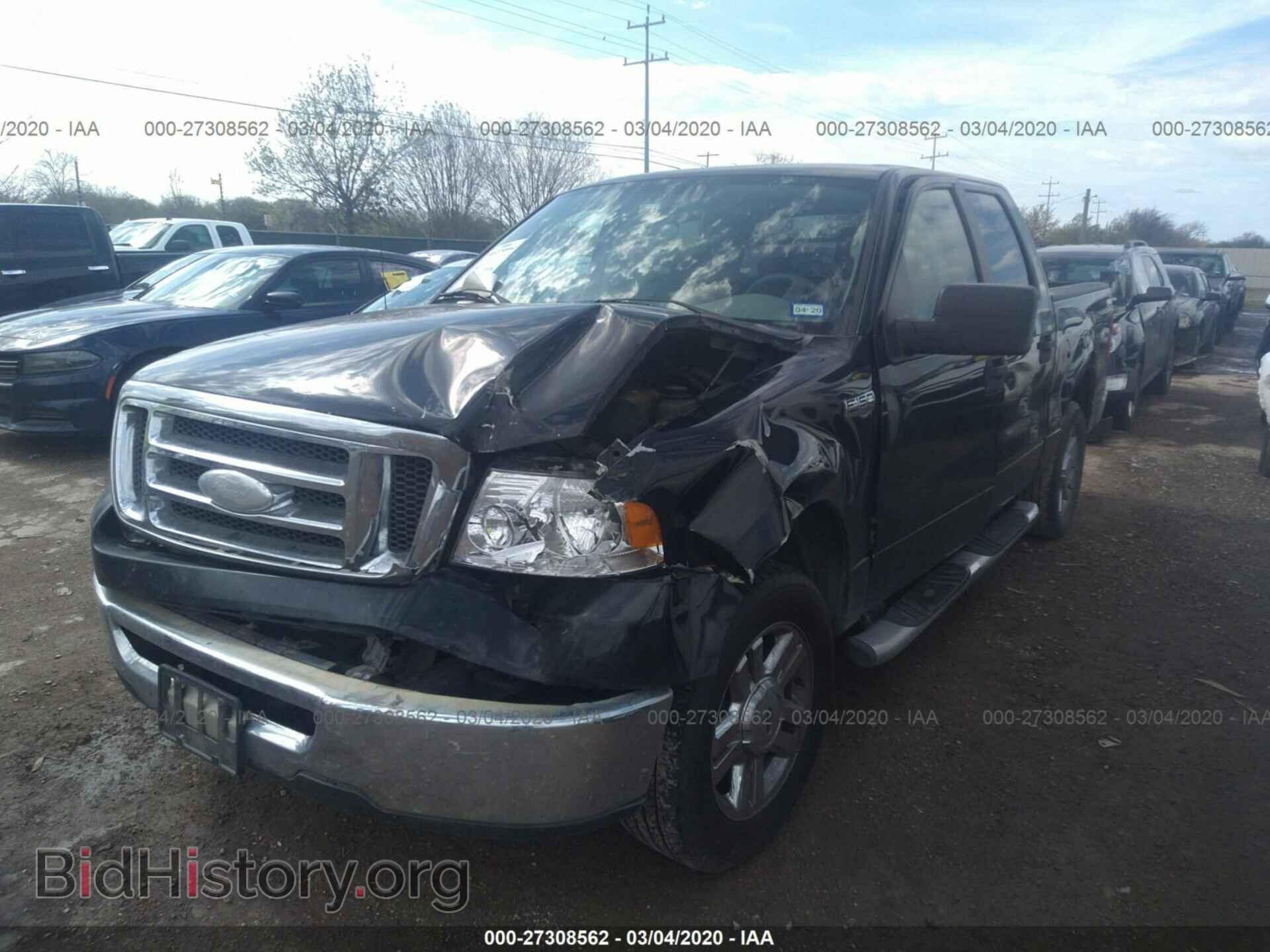 2007 FORD F150 - VIN: 1FTRW12W77FA99100 - Фото 2