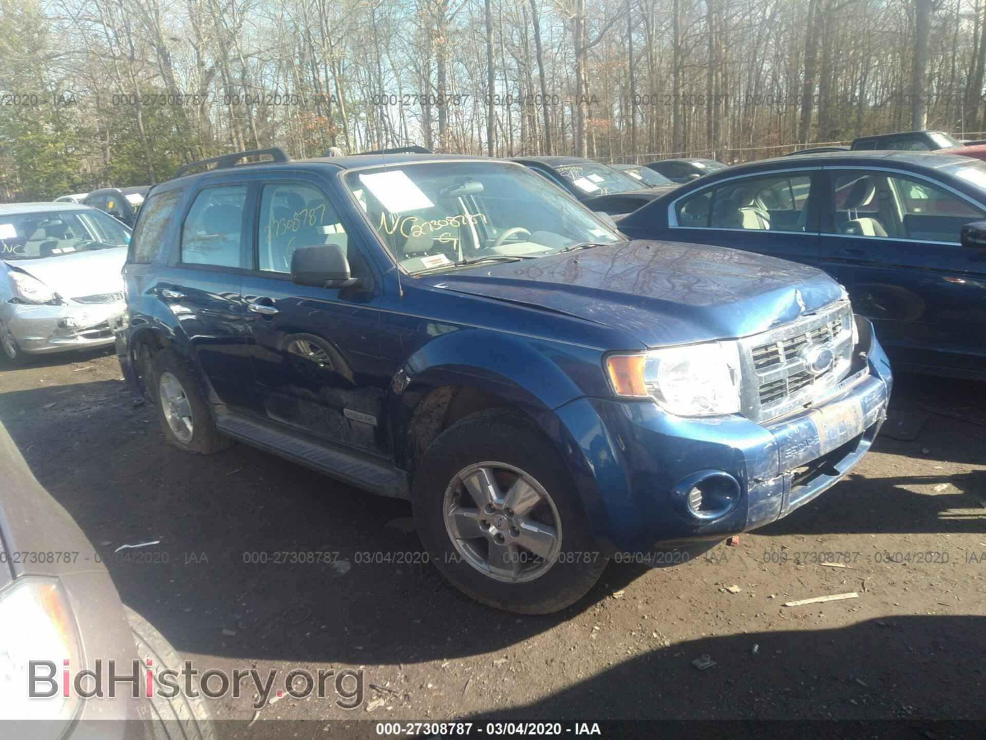 Фотография 1FMCU02Z48KB66885 - FORD ESCAPE 2008