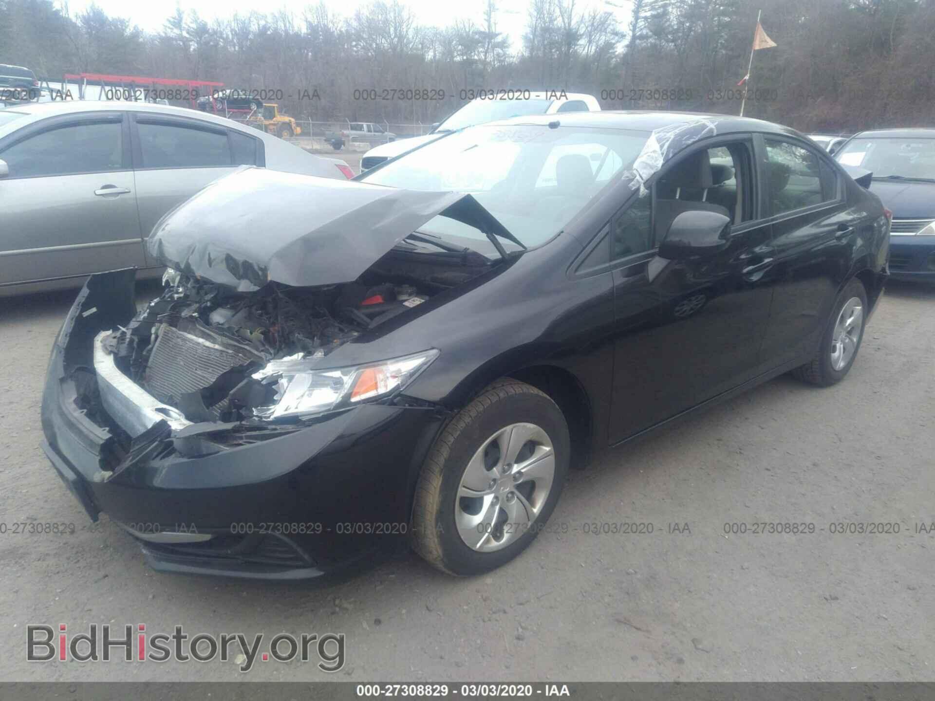 2013 HONDA CIVIC - VIN: 19XFB2F58DE263045 - Фото 2