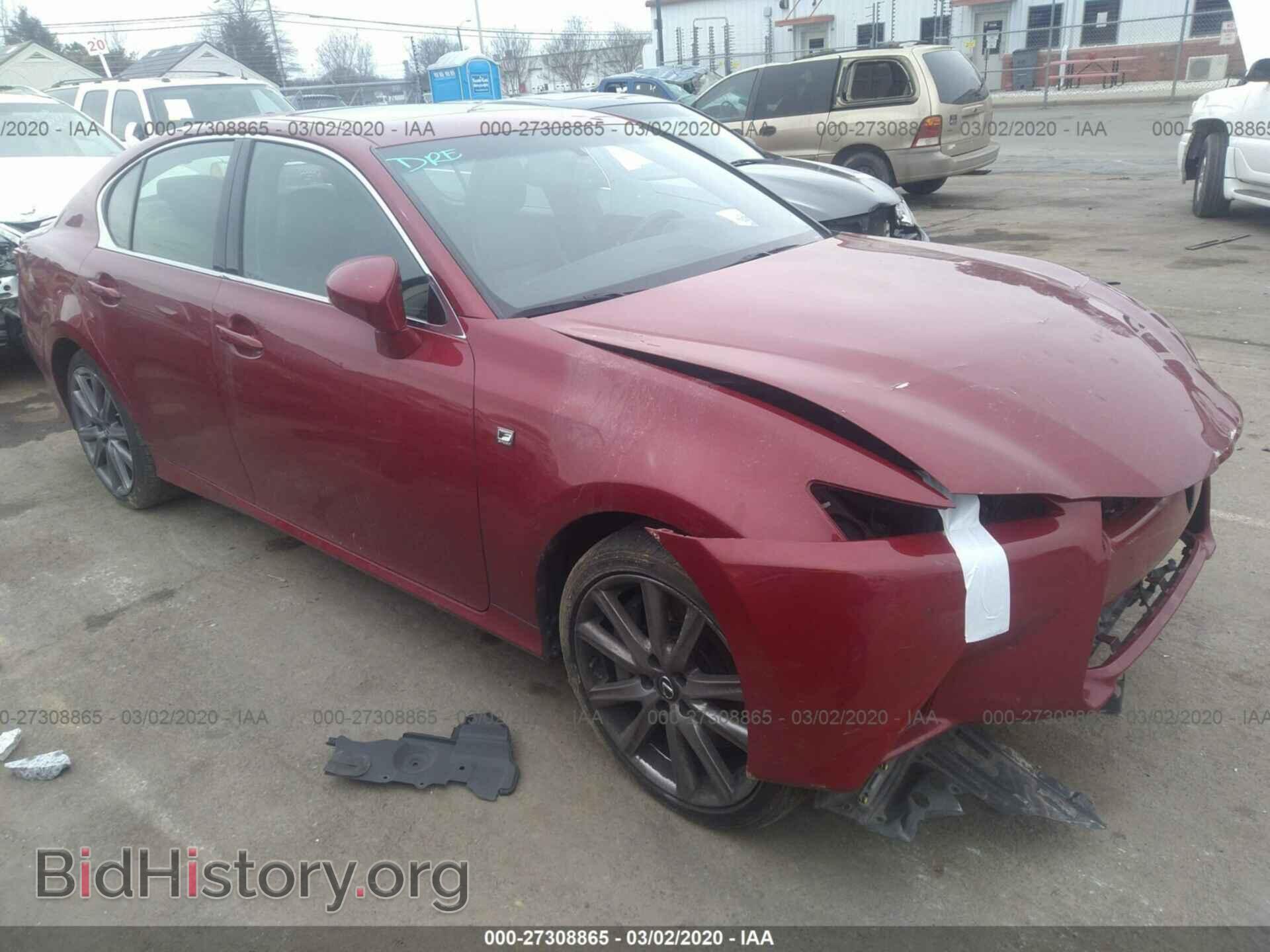 Photo JTHBE1BL9FA001673 - LEXUS GS 2015